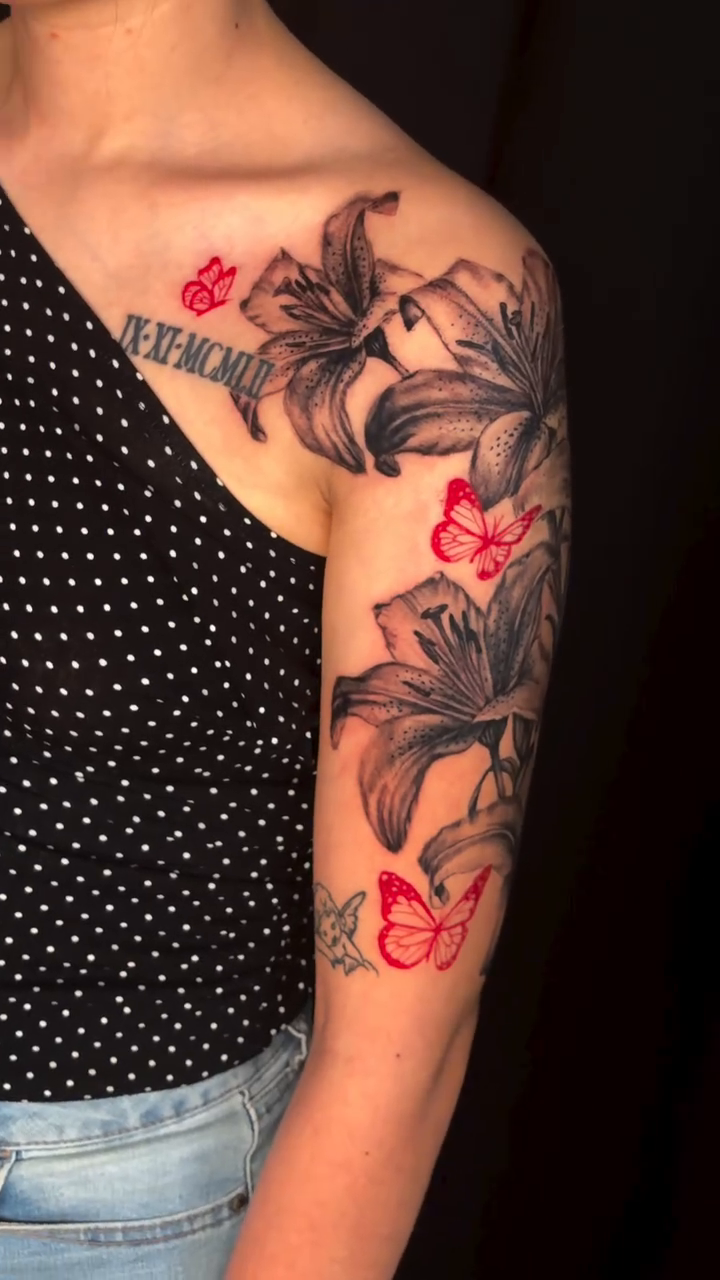 Tattoo by @inkedbyhades — black_and_grey, realism