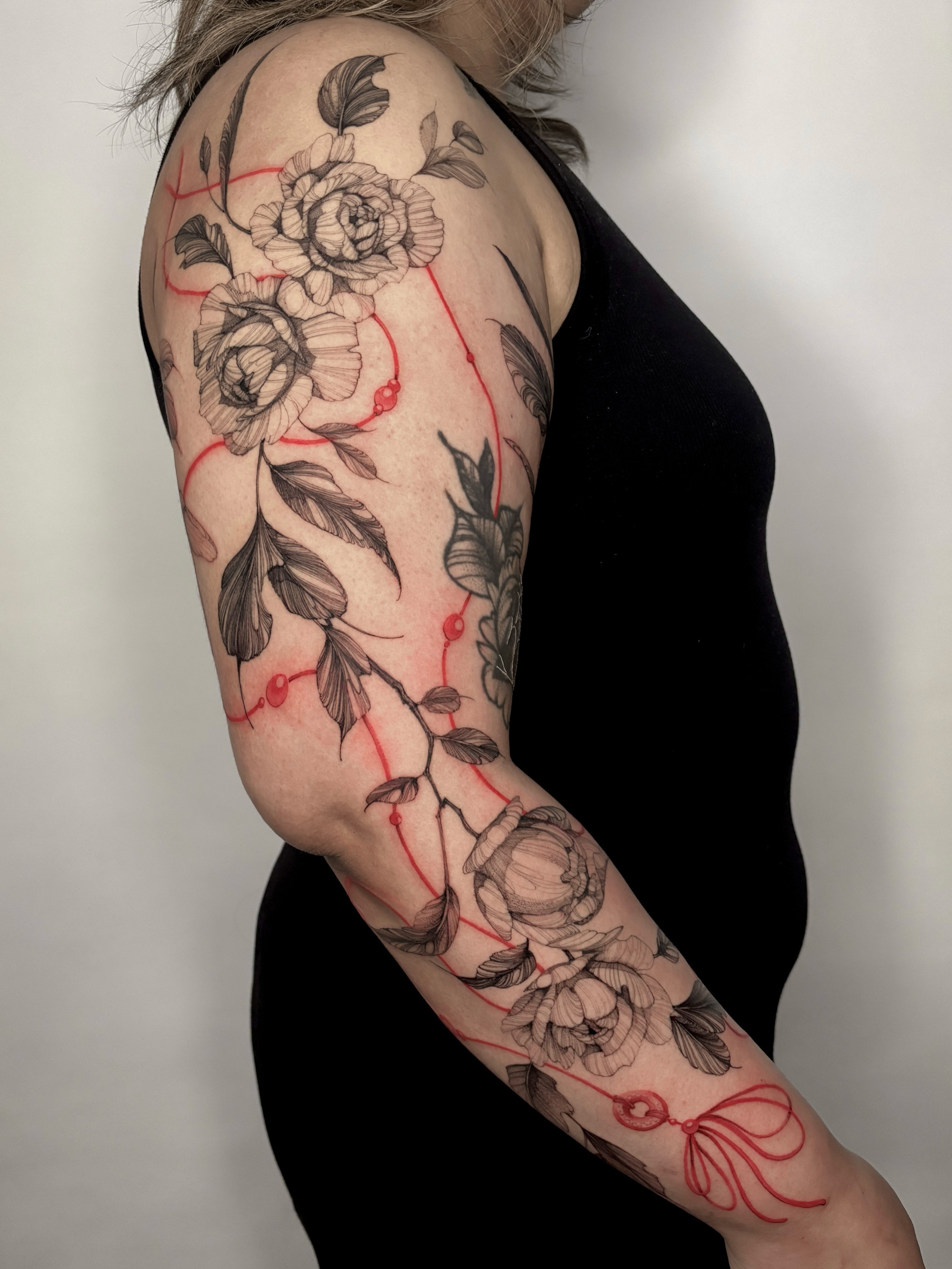 Tattoo by @338tattoo — black_and_grey, realism