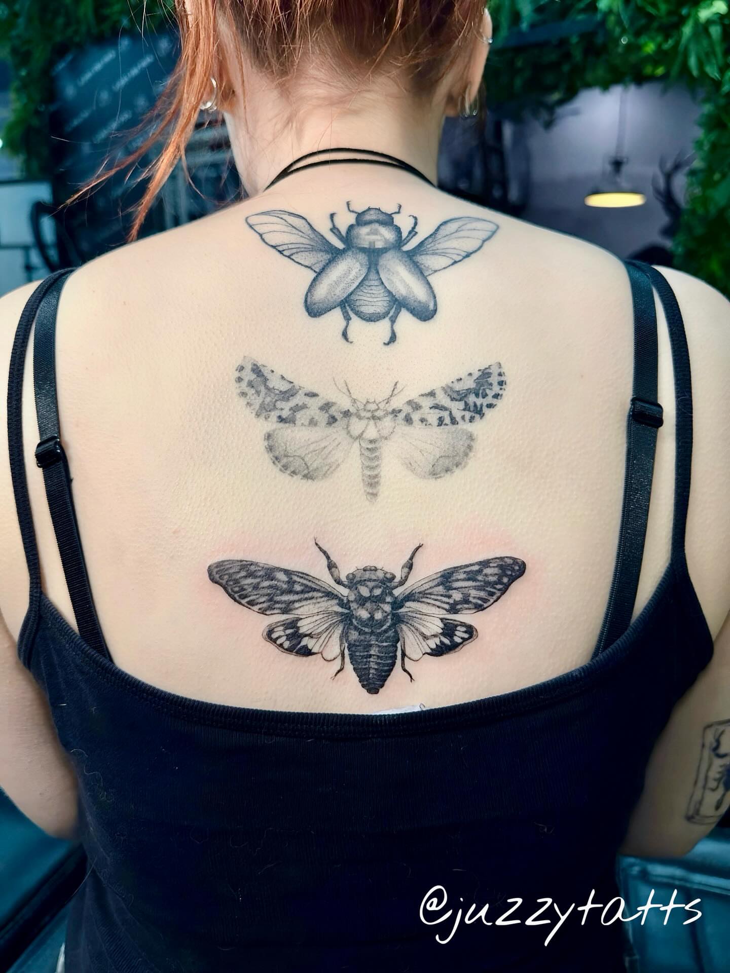 Tattoo by @juzzytatts — black_and_grey, realism