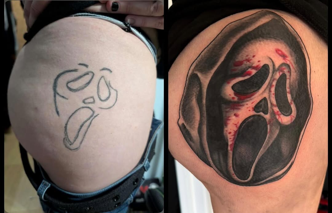 Tattoo by @matthewgtattoos — realism, black_and_grey