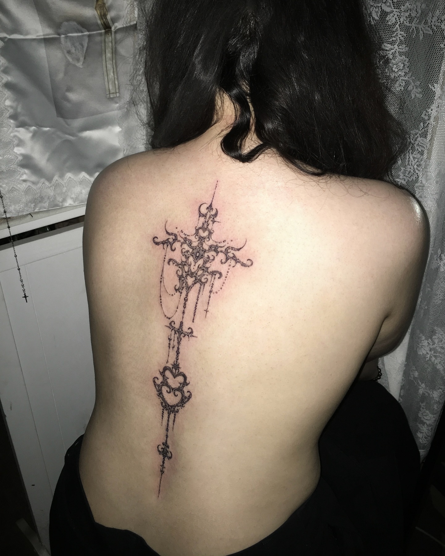 Tattoo by @keeshetattoo โ black_and_grey, ornamental