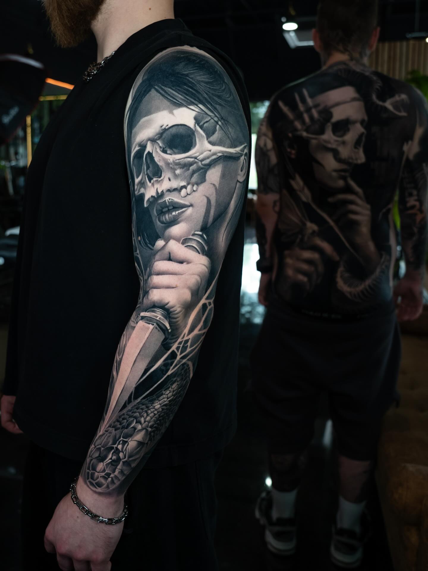 Tattoo by @fabio_tattooartist — realism, dark_realism