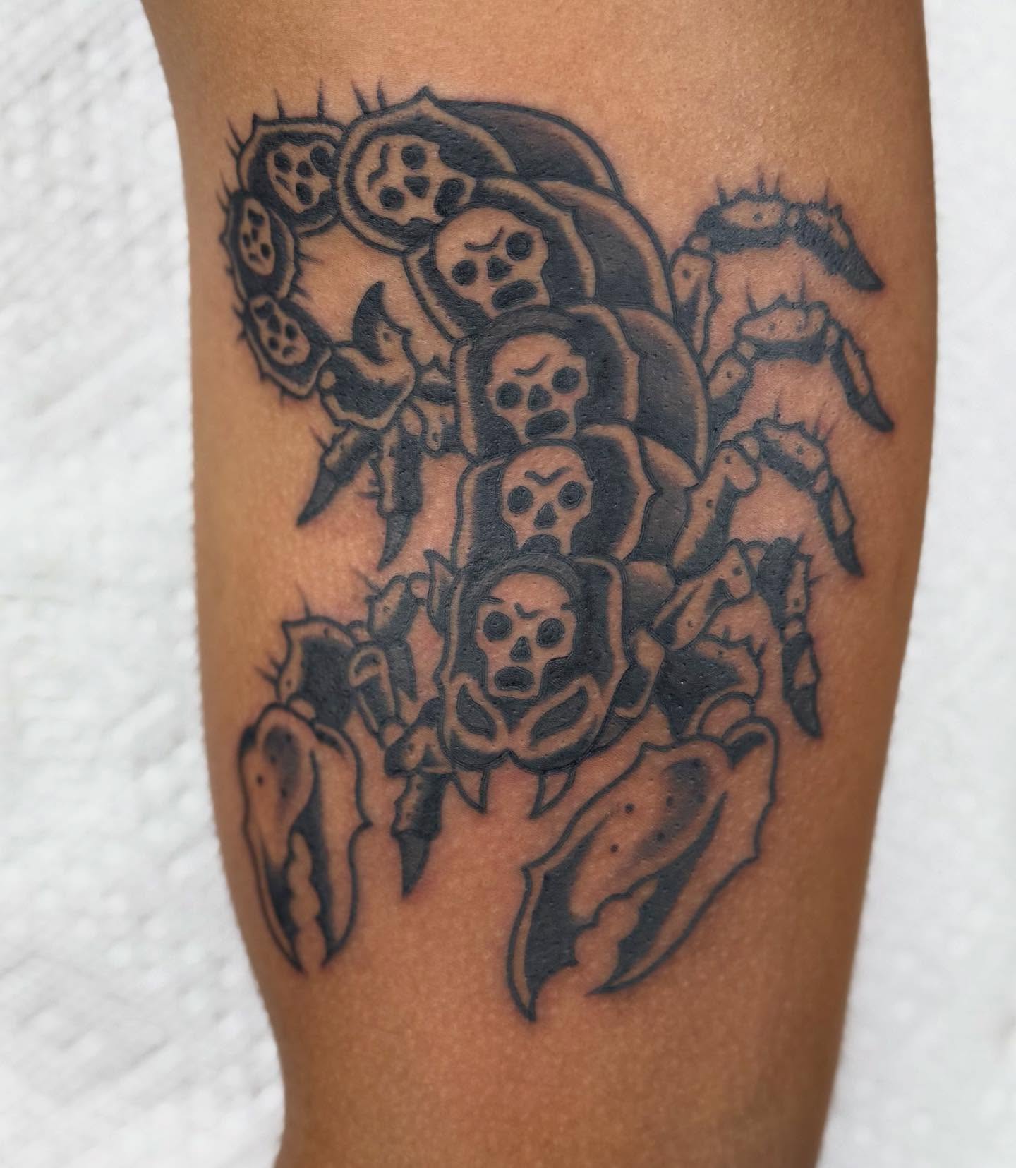 Tattoo by @babydave_tattoos — black_and_grey