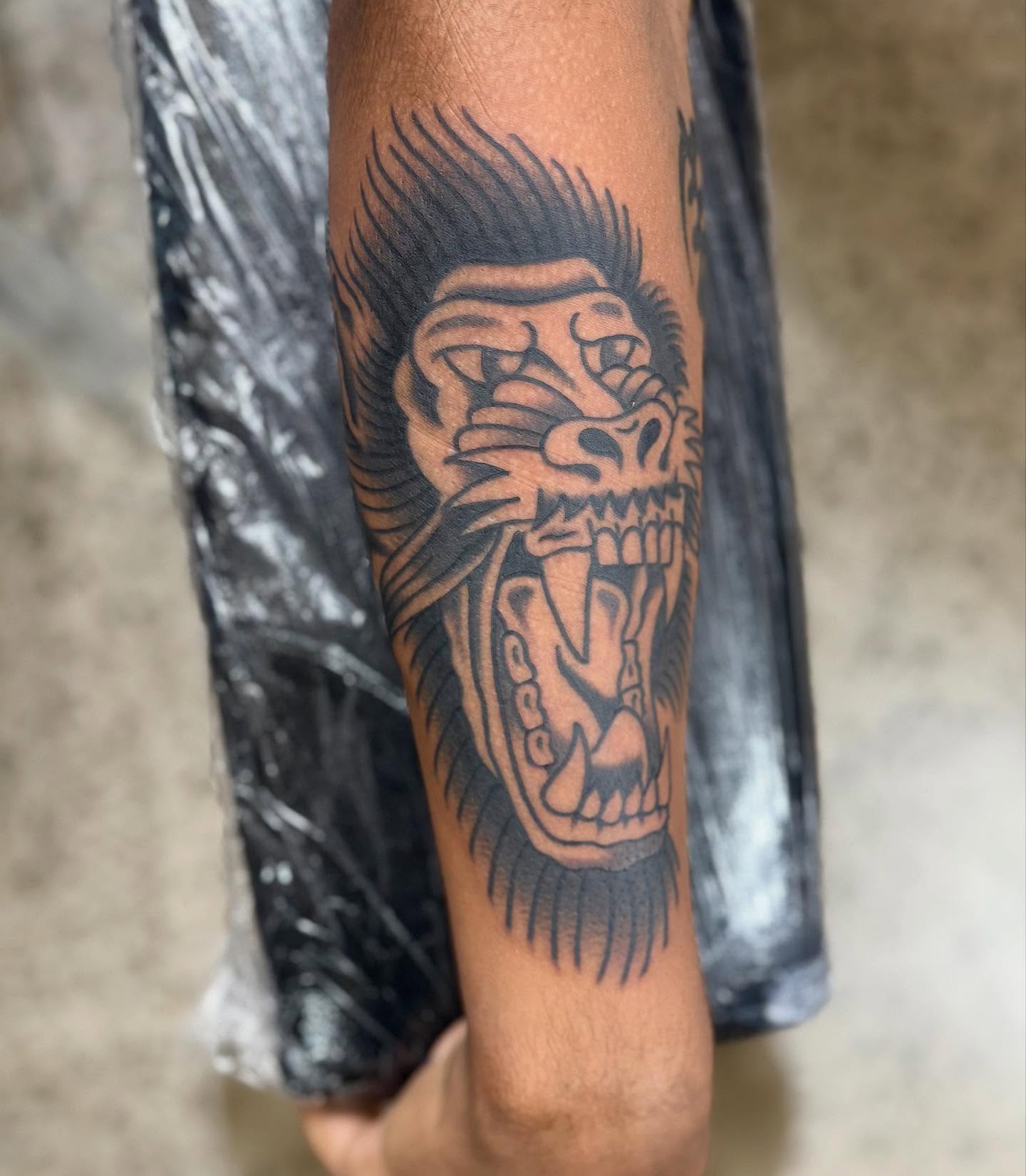Tattoo by @babydave_tattoos — black_and_grey