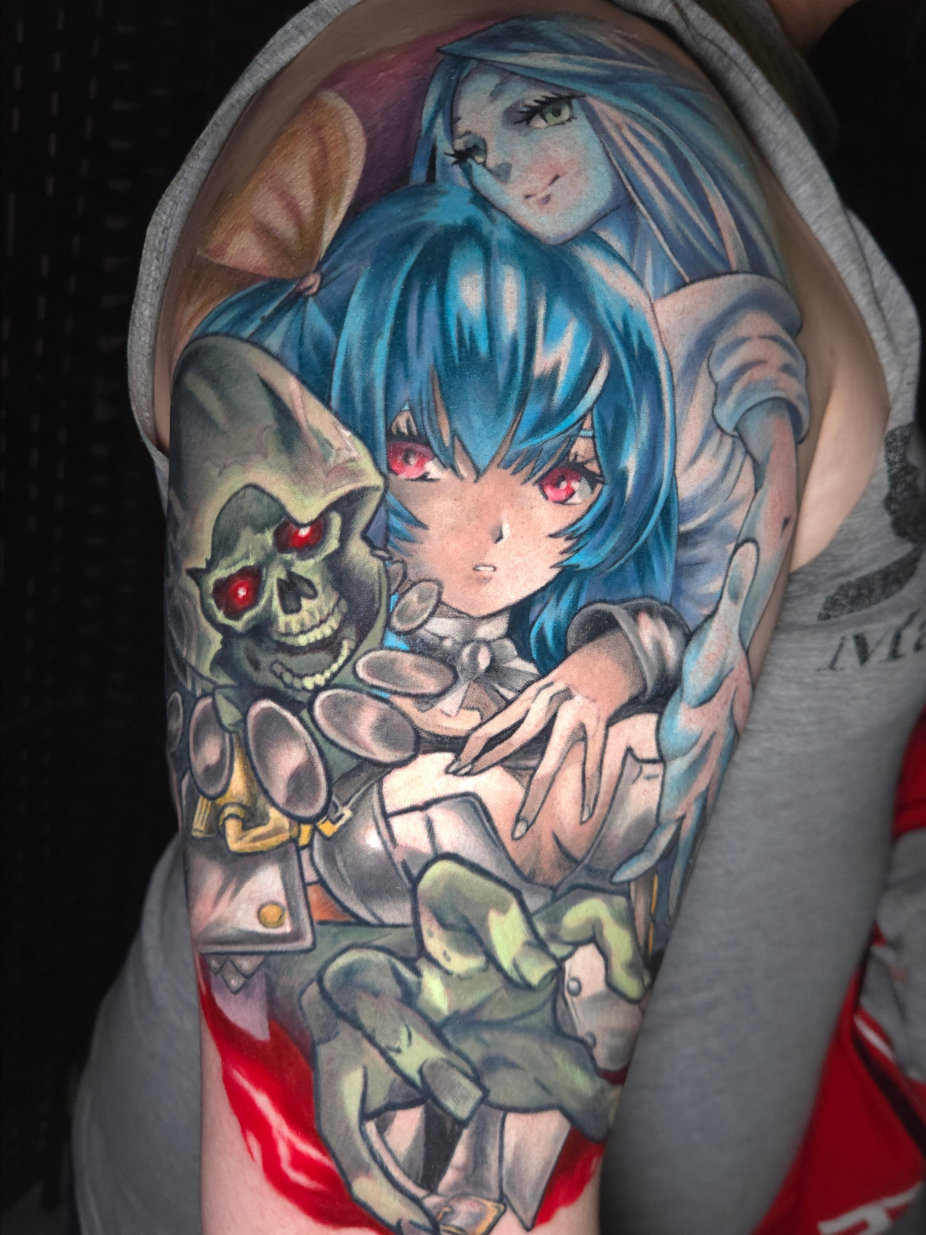 Tattoo by @tattoosbynicmann — anime, realism