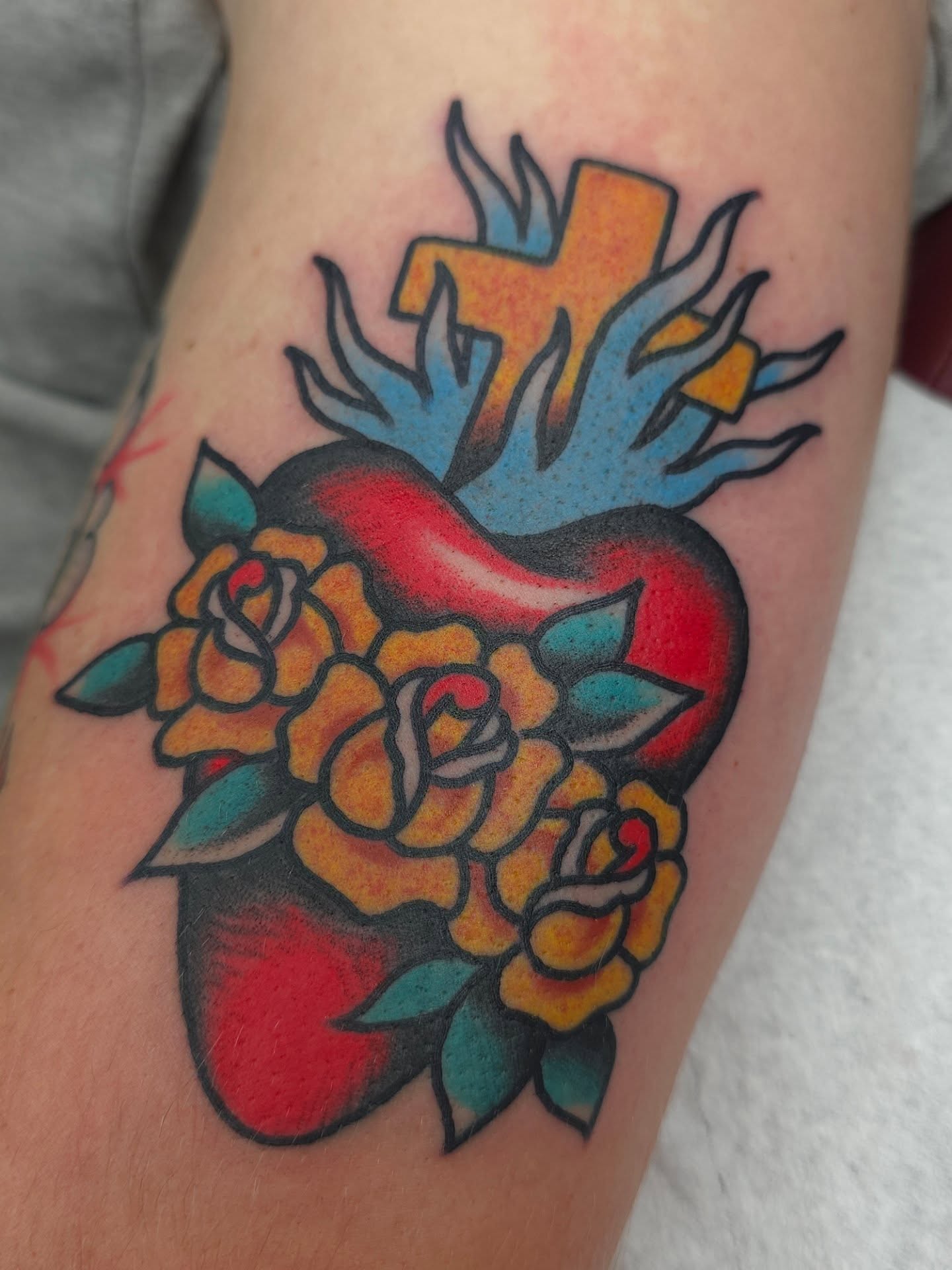 Tattoo by @claytontattooer — american_traditional