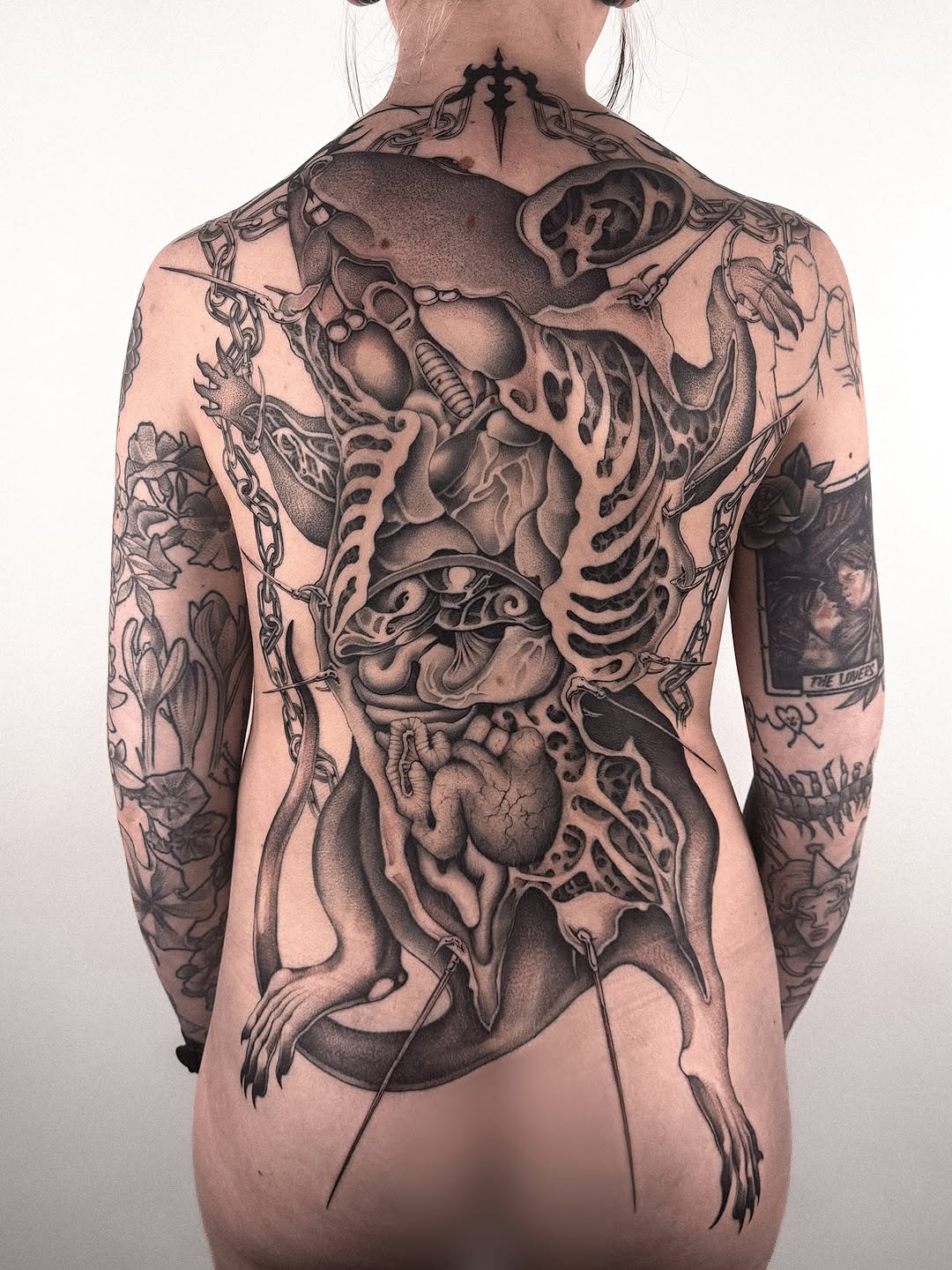 Tattoo by @ellafromhella — dark_realism, black_and_grey