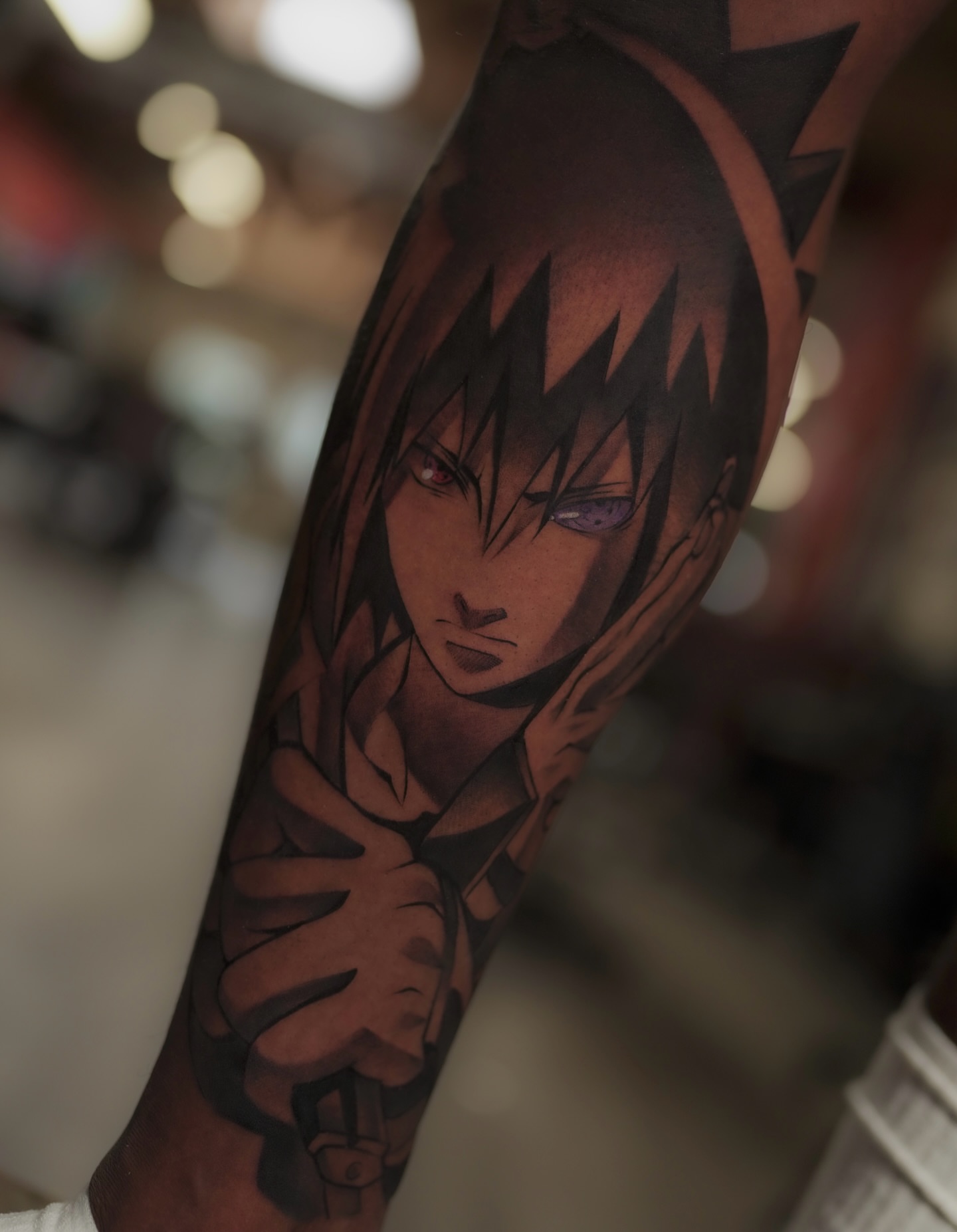 Tattoo by @hideaki.ink — anime