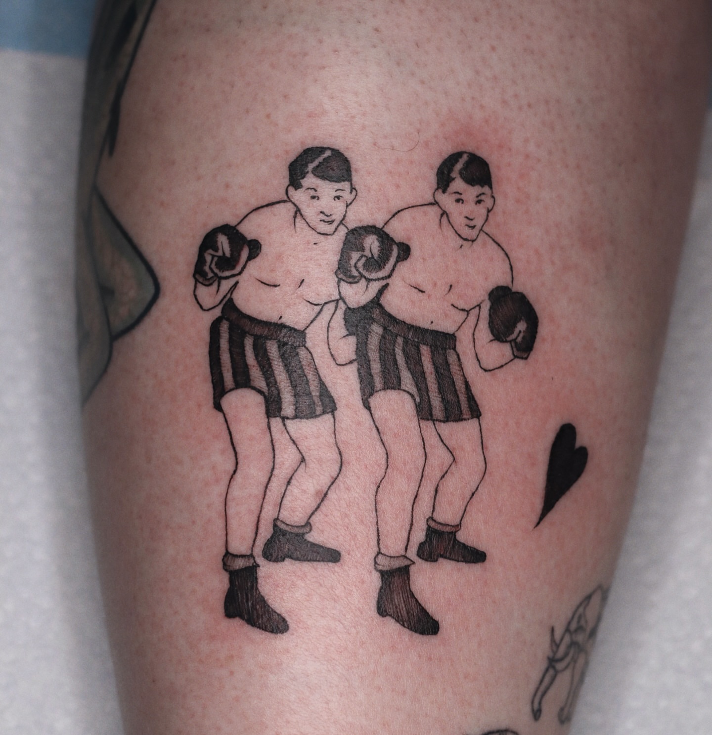Tattoo by @nik.checots — black_and_grey