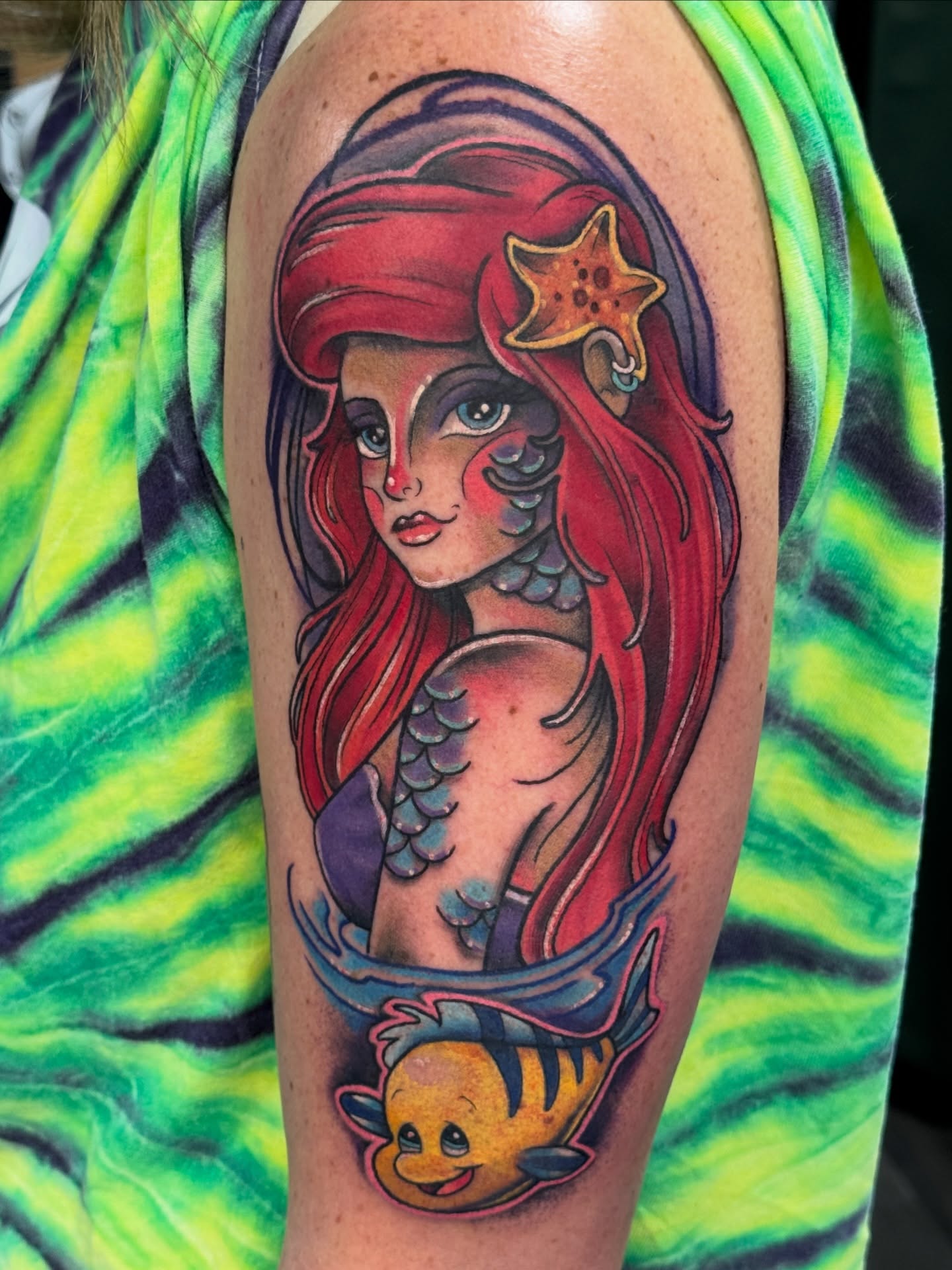 Tattoo by @41tat2angel — new_school, realism