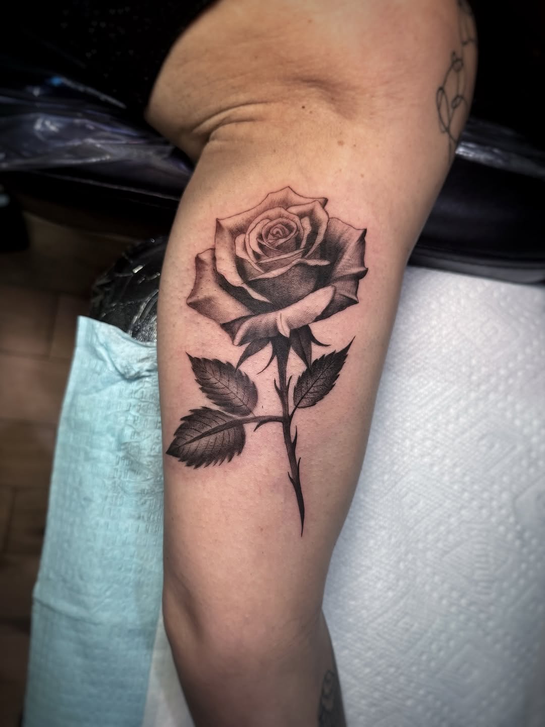 Tattoo by @davidgraytattoo — realism, black_and_grey