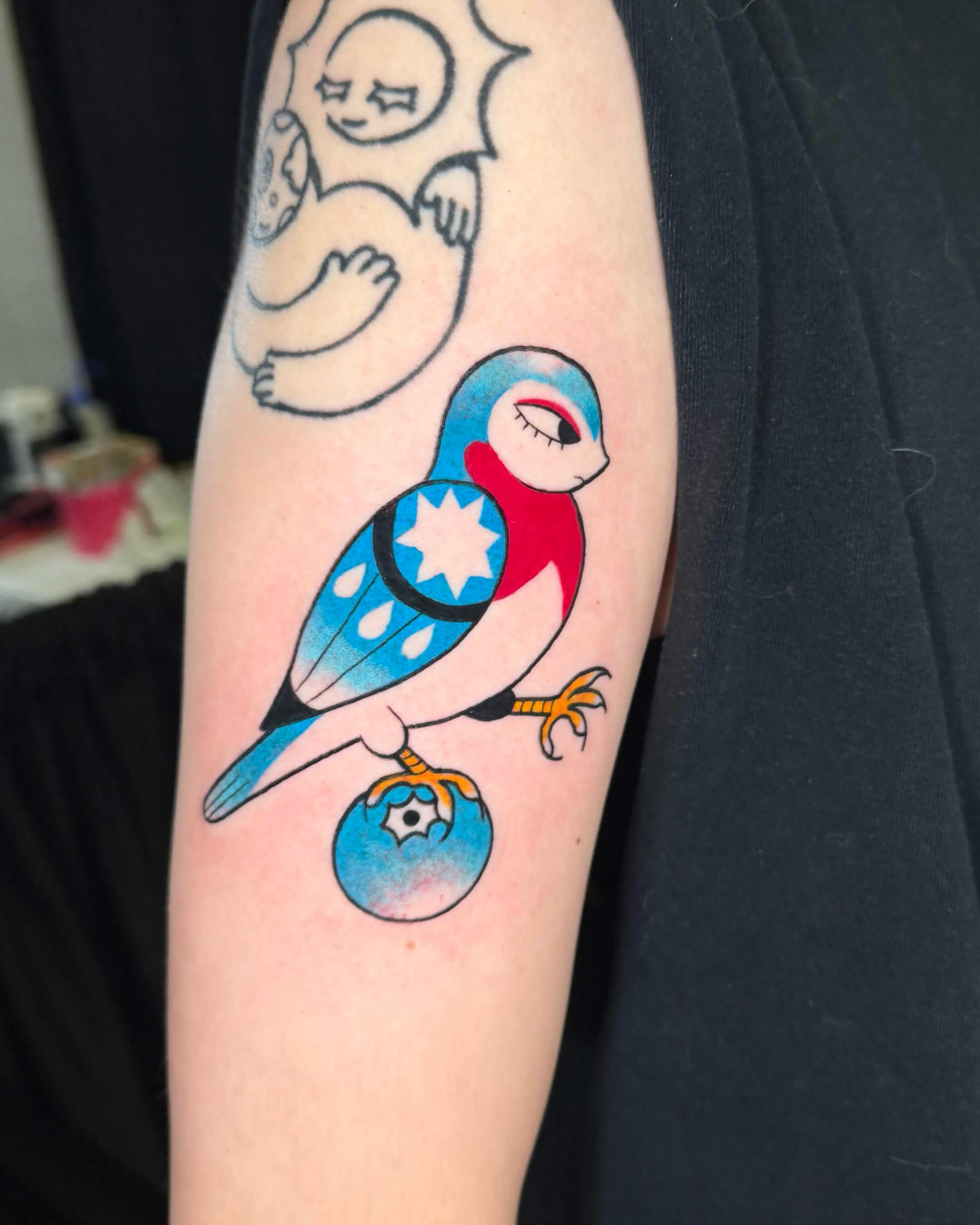 Tattoo by @carrion.beetle — new_school, illustrative
