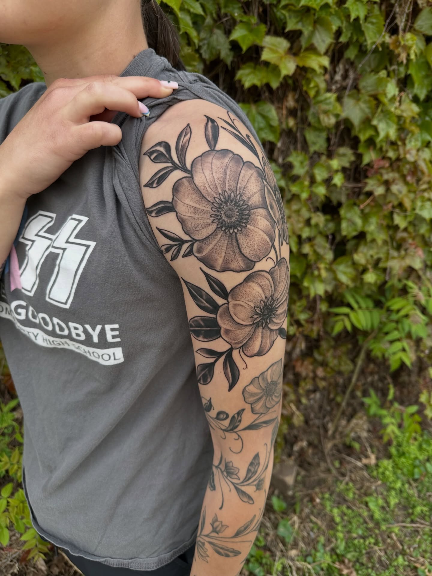 Tattoo by @jbarnett_art — black_and_grey