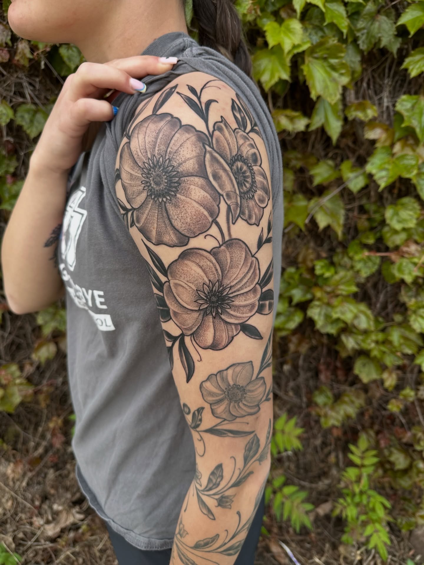 Tattoo by @jbarnett_art — black_and_grey