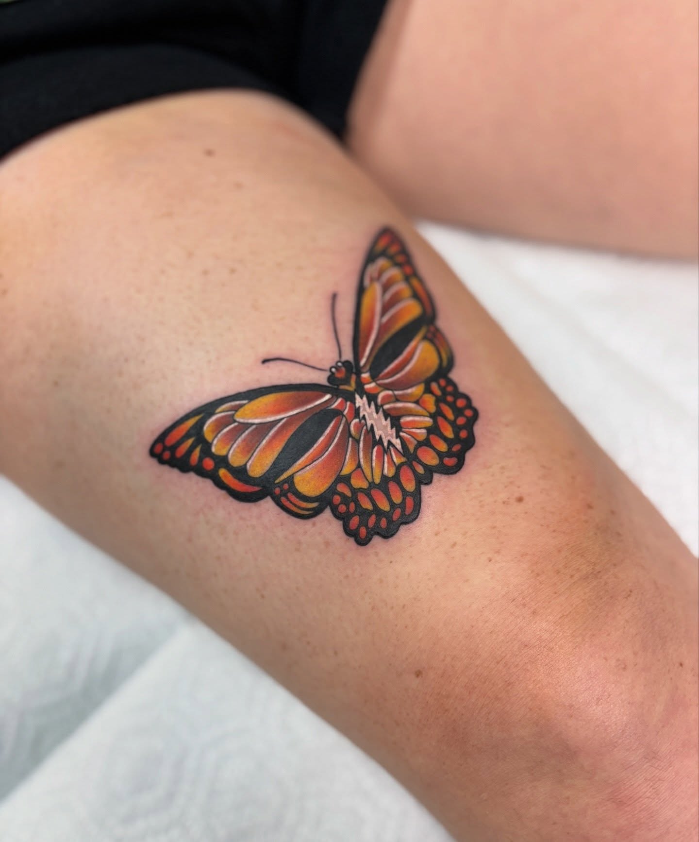 Tattoo by @genevieveink — american_traditional