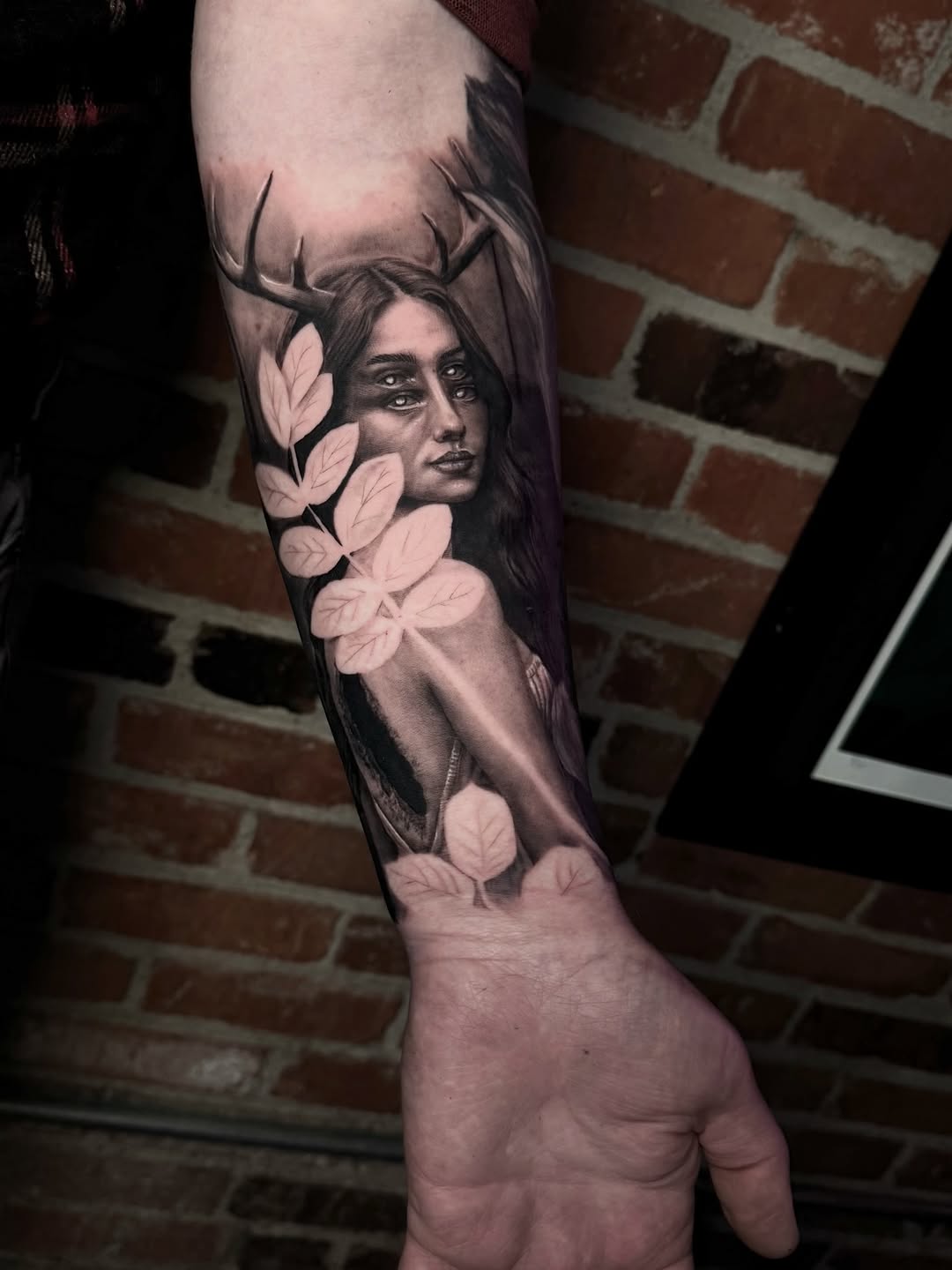 Tattoo by @kelsealake — realism, black_and_grey