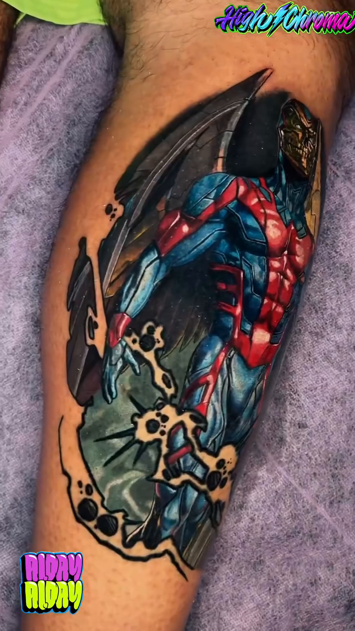 Tattoo by @aldo_gallegos — anime, realism