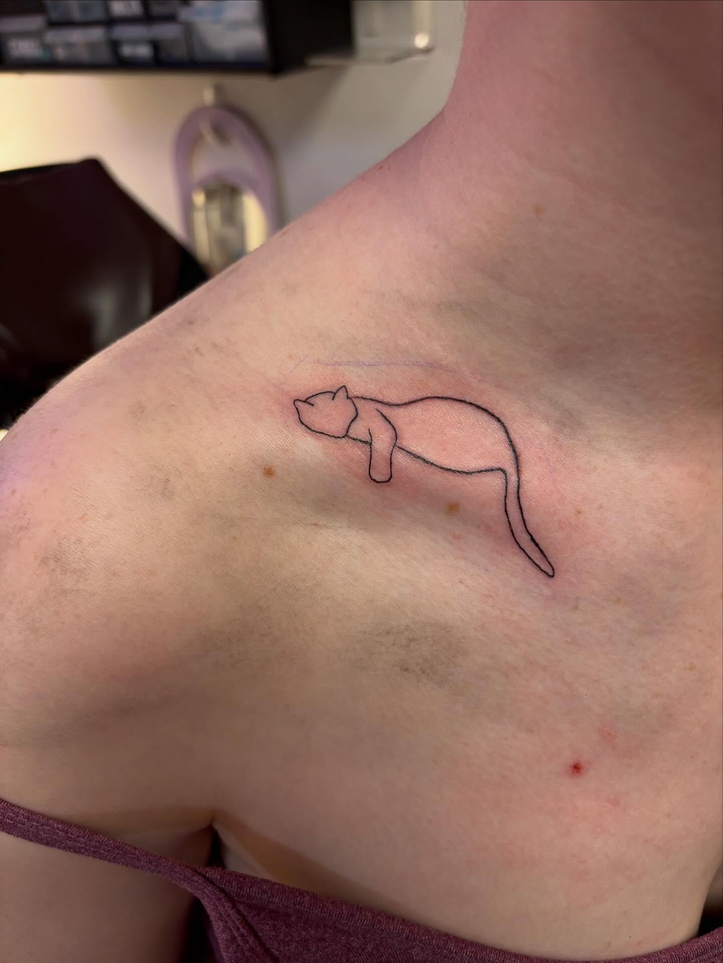 Tattoo by @inked_by_em — minimalist