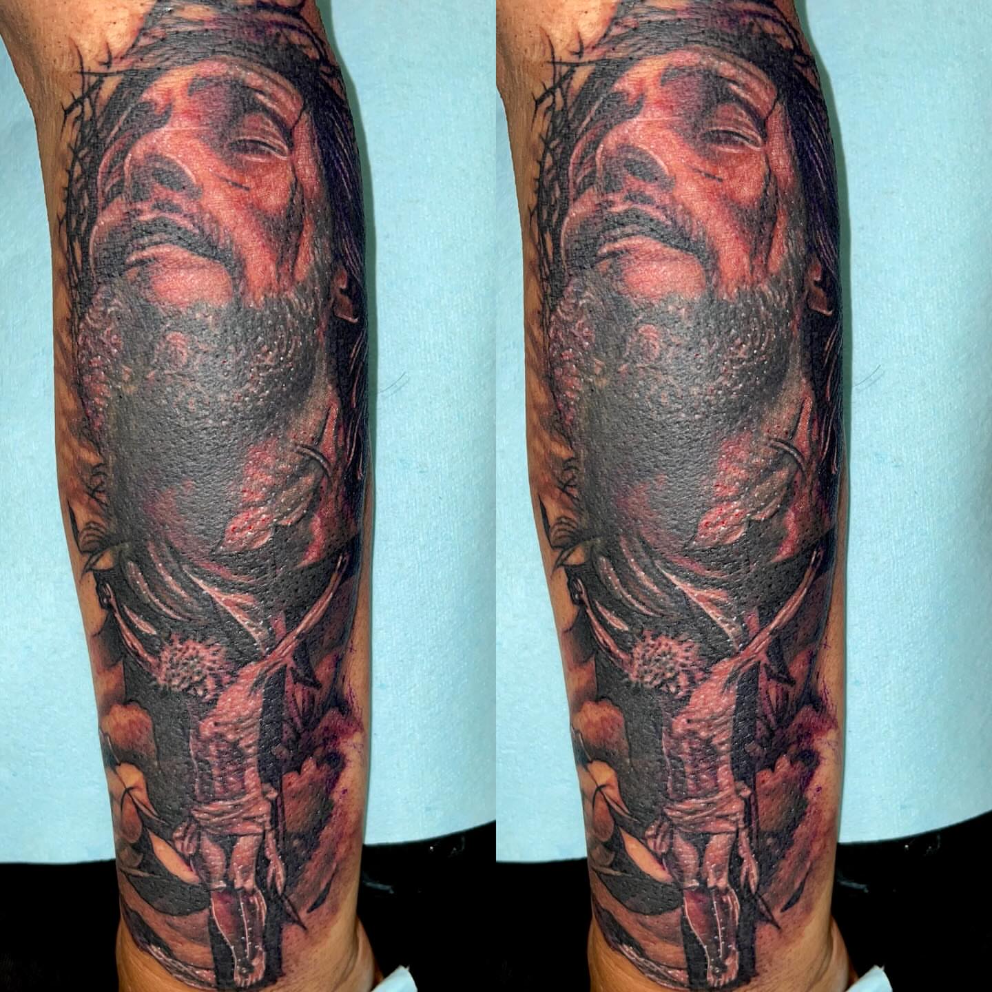 Tattoo by @sanchez_ink — realism, dark_realism