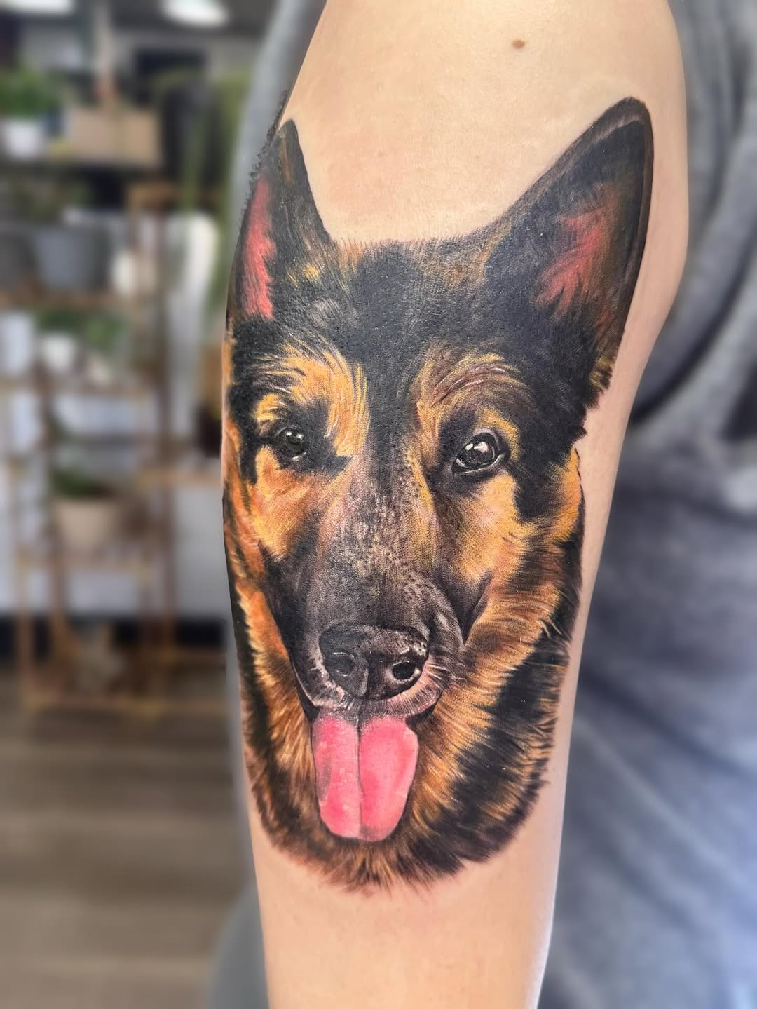 Tattoo by @lots_of_dots_ — realism, black_and_grey