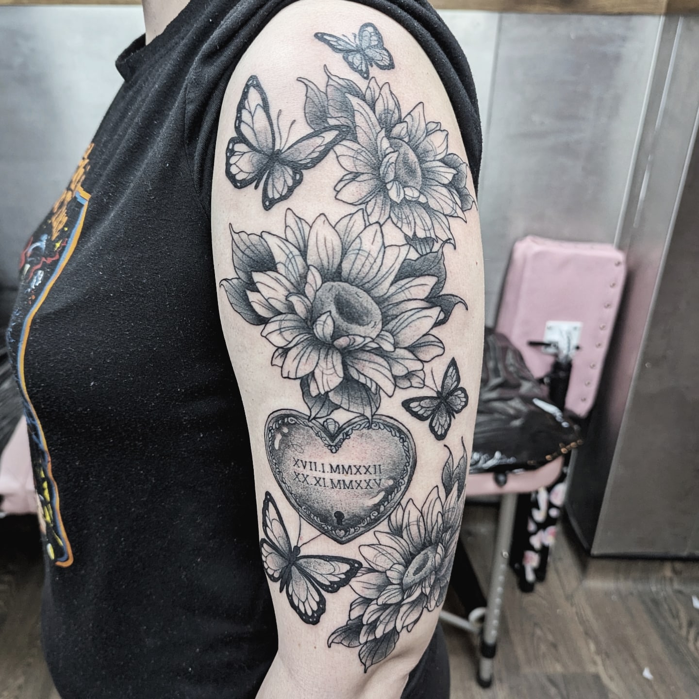 Tattoo by @the.craftcoven — black_and_grey, realism