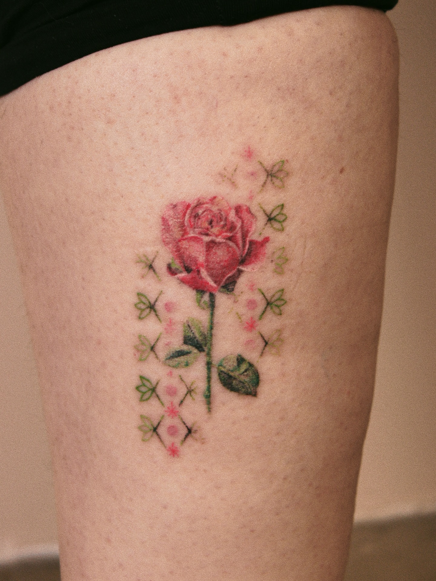 Tattoo by @miikasche — watercolor