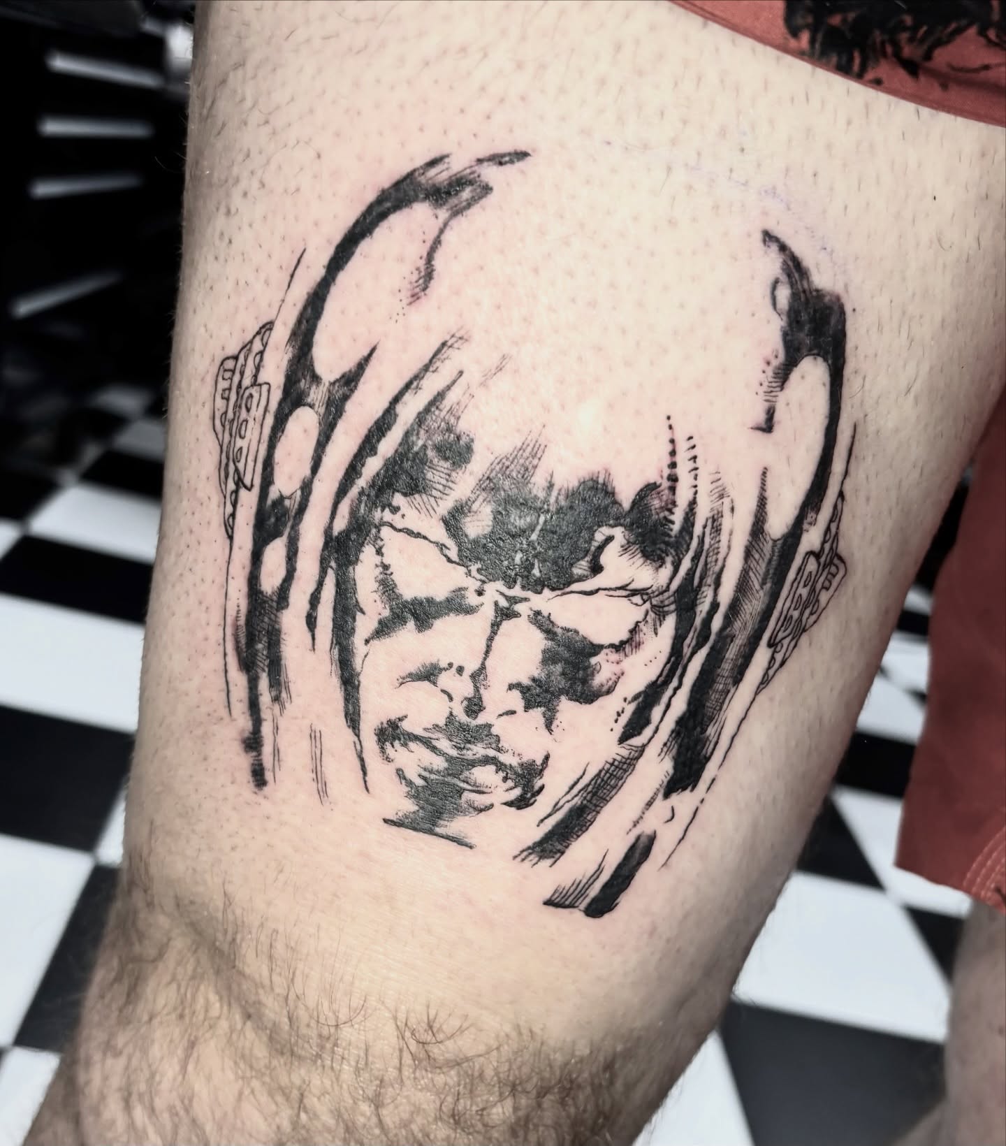 Tattoo by @whatashame.tattoos — dark_realism