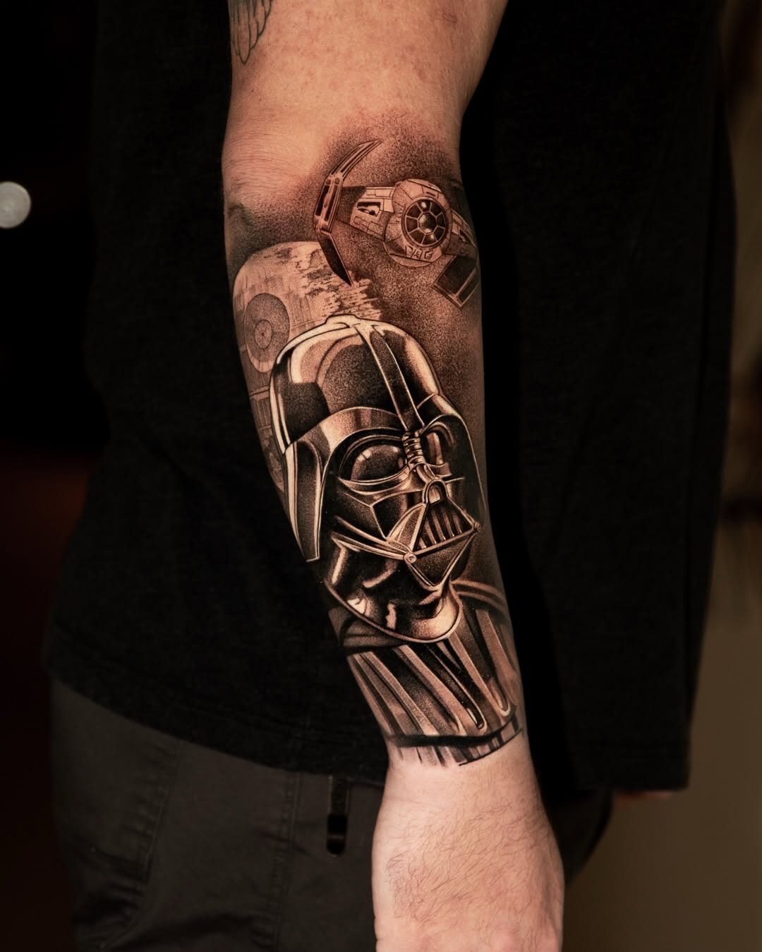 Tattoo by @johnpereztattoos — realism, black_and_grey