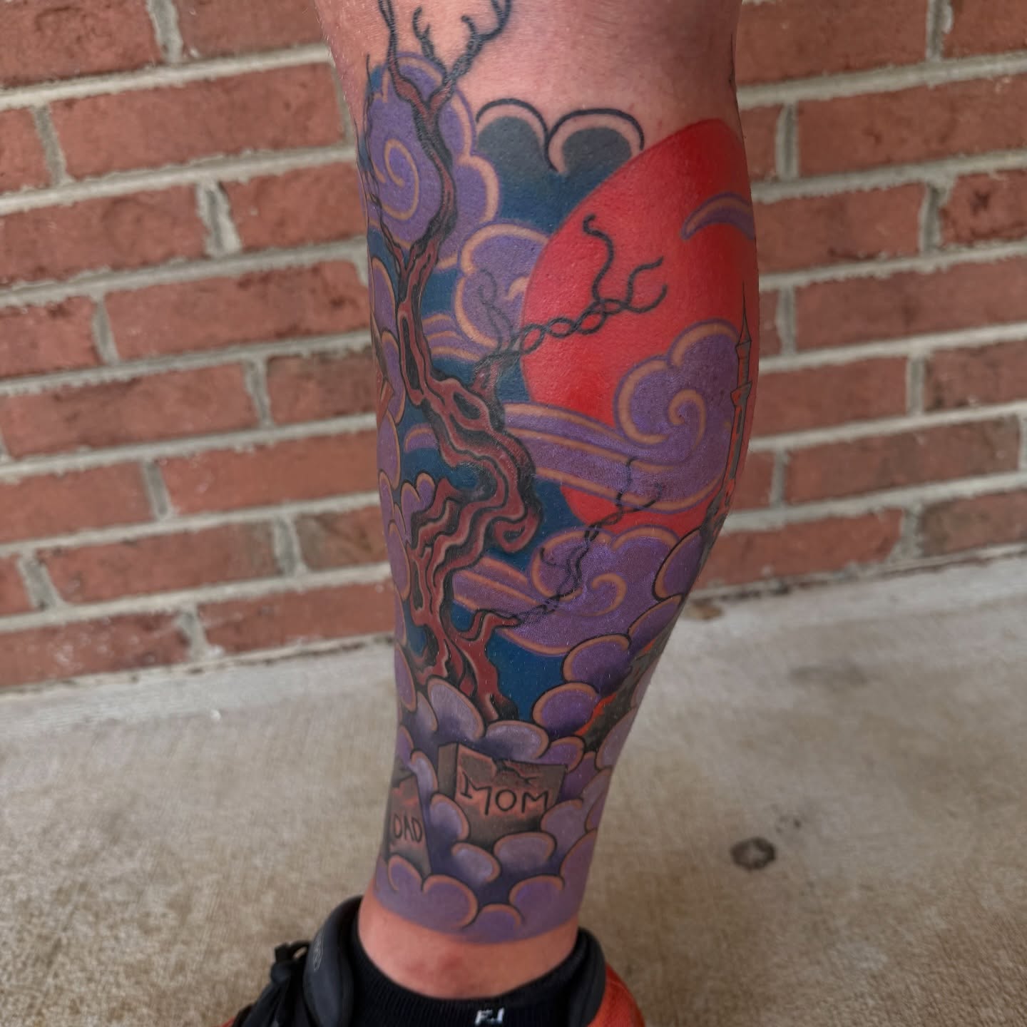 Tattoo by @taintidtats — dotwork, surrealism