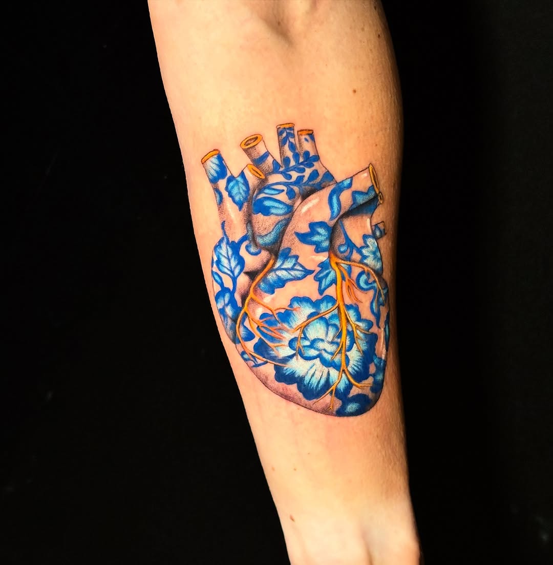 Tattoo by @songsparrowink — realism, ornamental
