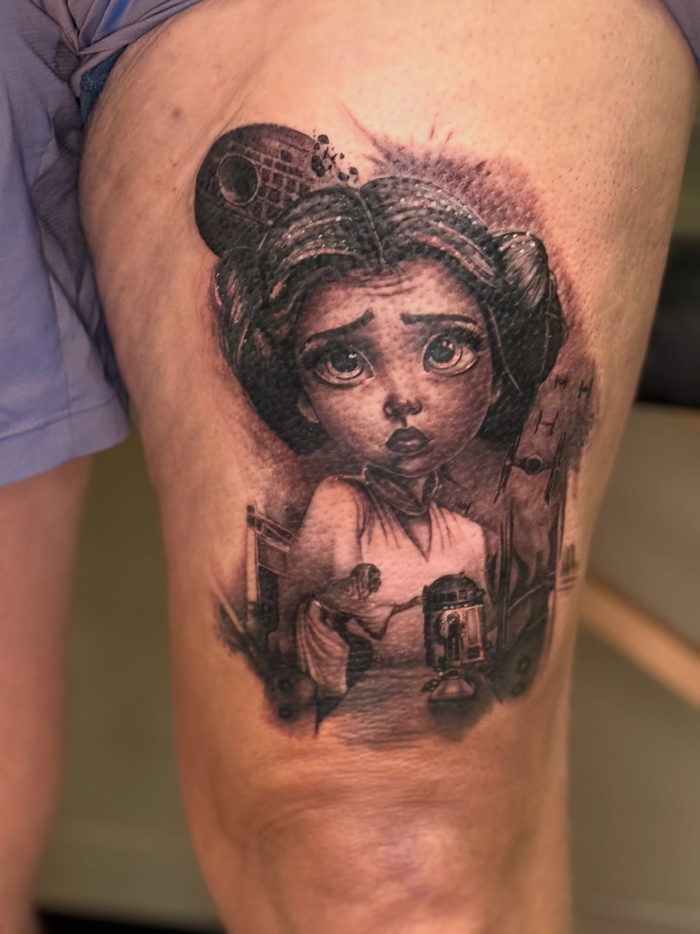 Tattoo by @ravenwrathmore — dark_realism
