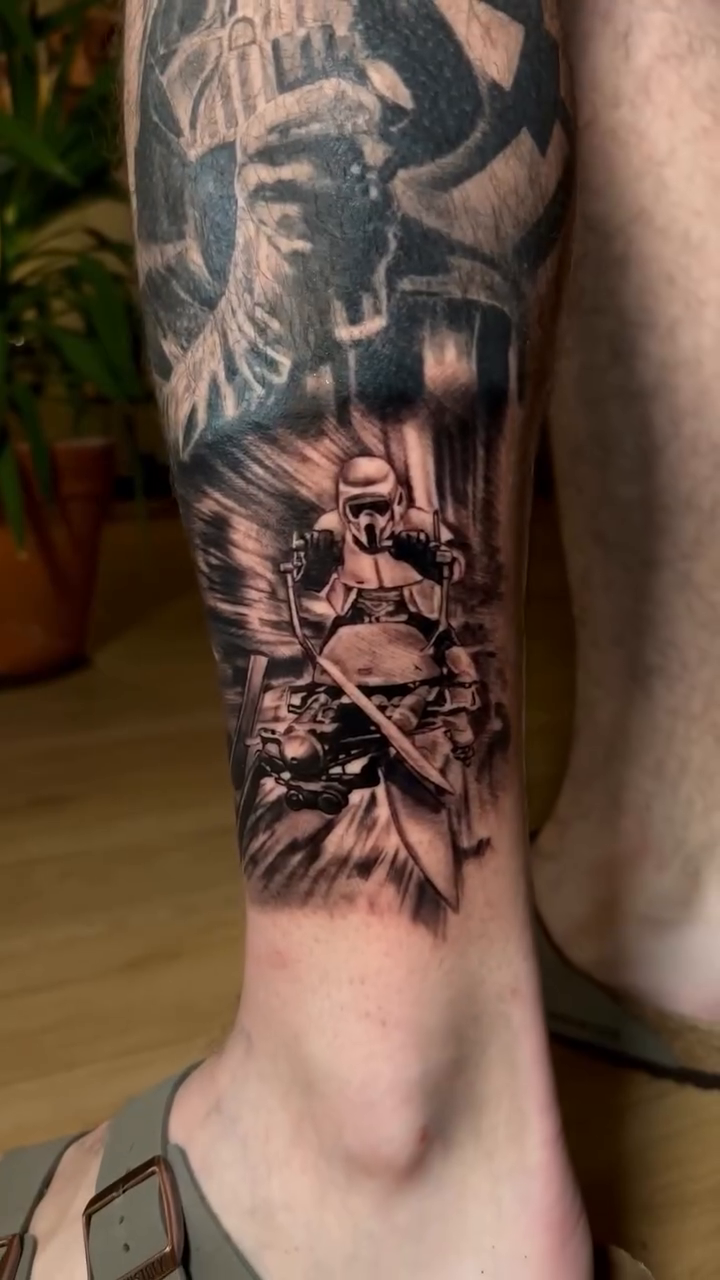 Tattoo by @abeldeida — realism, black_and_grey