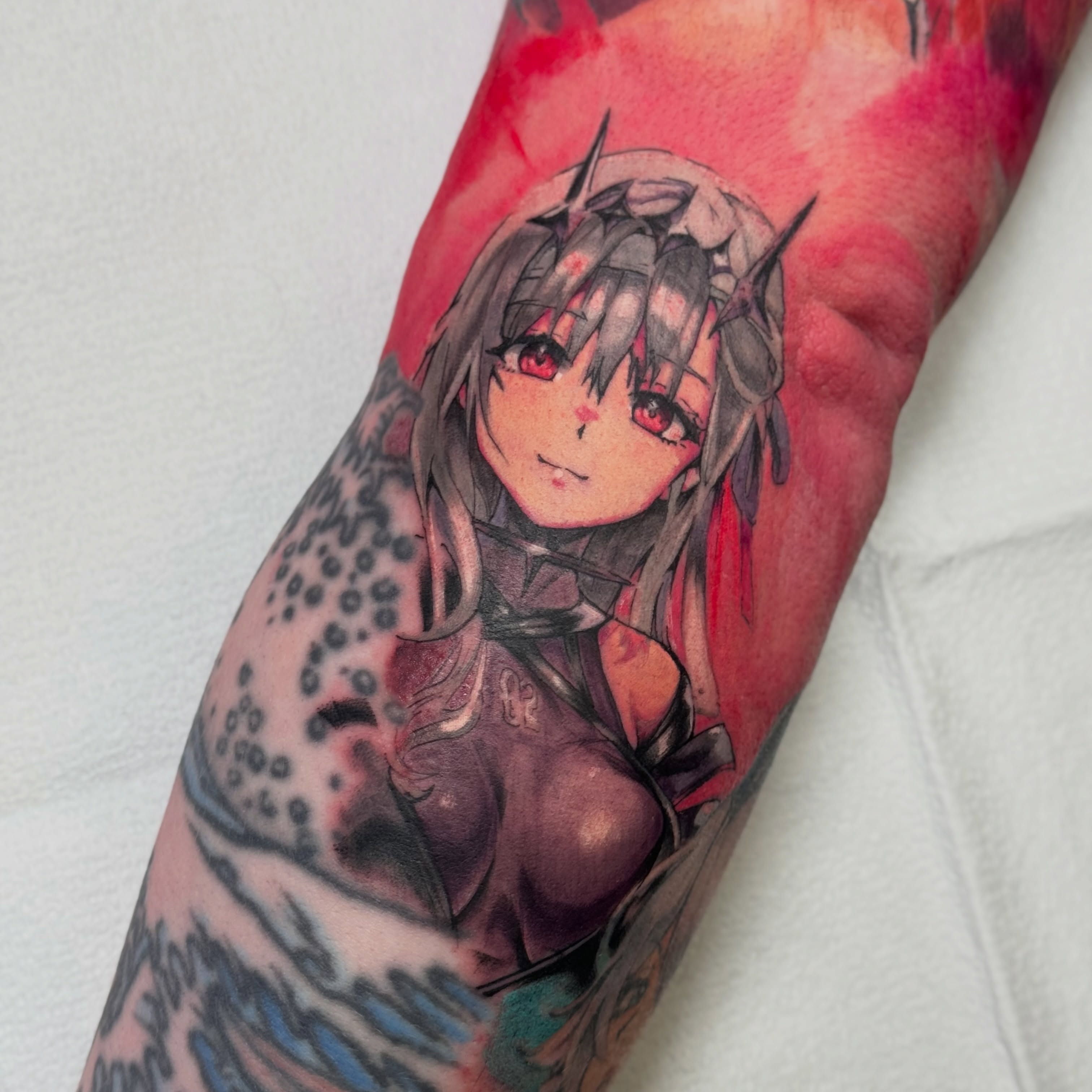 Tattoo by @mugen.xiii — anime