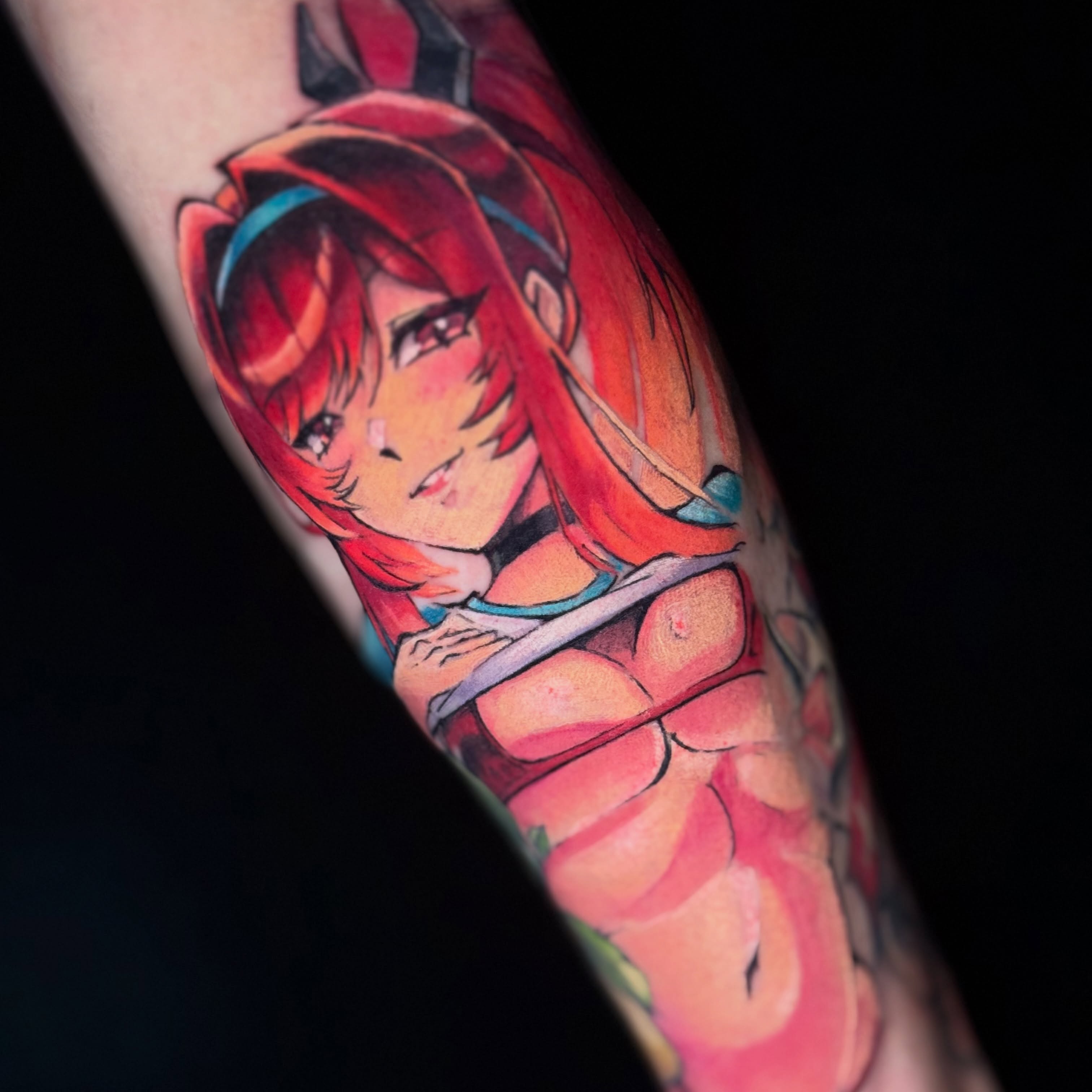 Tattoo by @mugen.xiii — anime