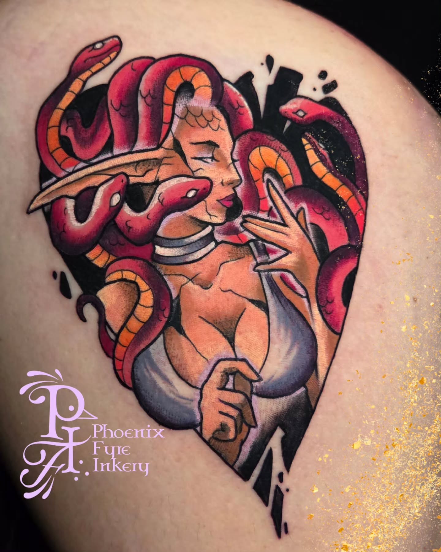 Tattoo by @phoenixfyreinkery — american_traditional