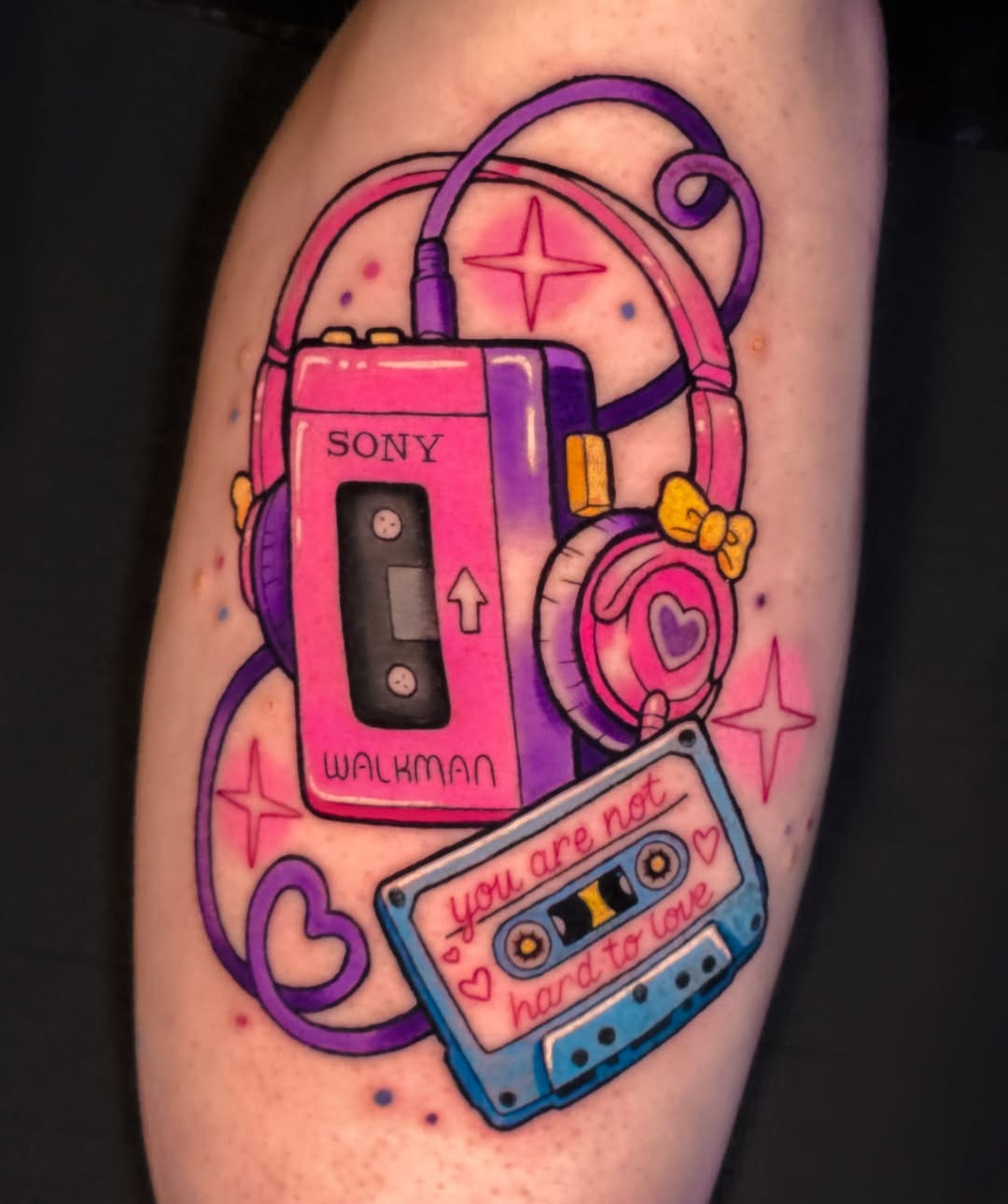 Tattoo by @squiddiepop — new_school, lettering_script