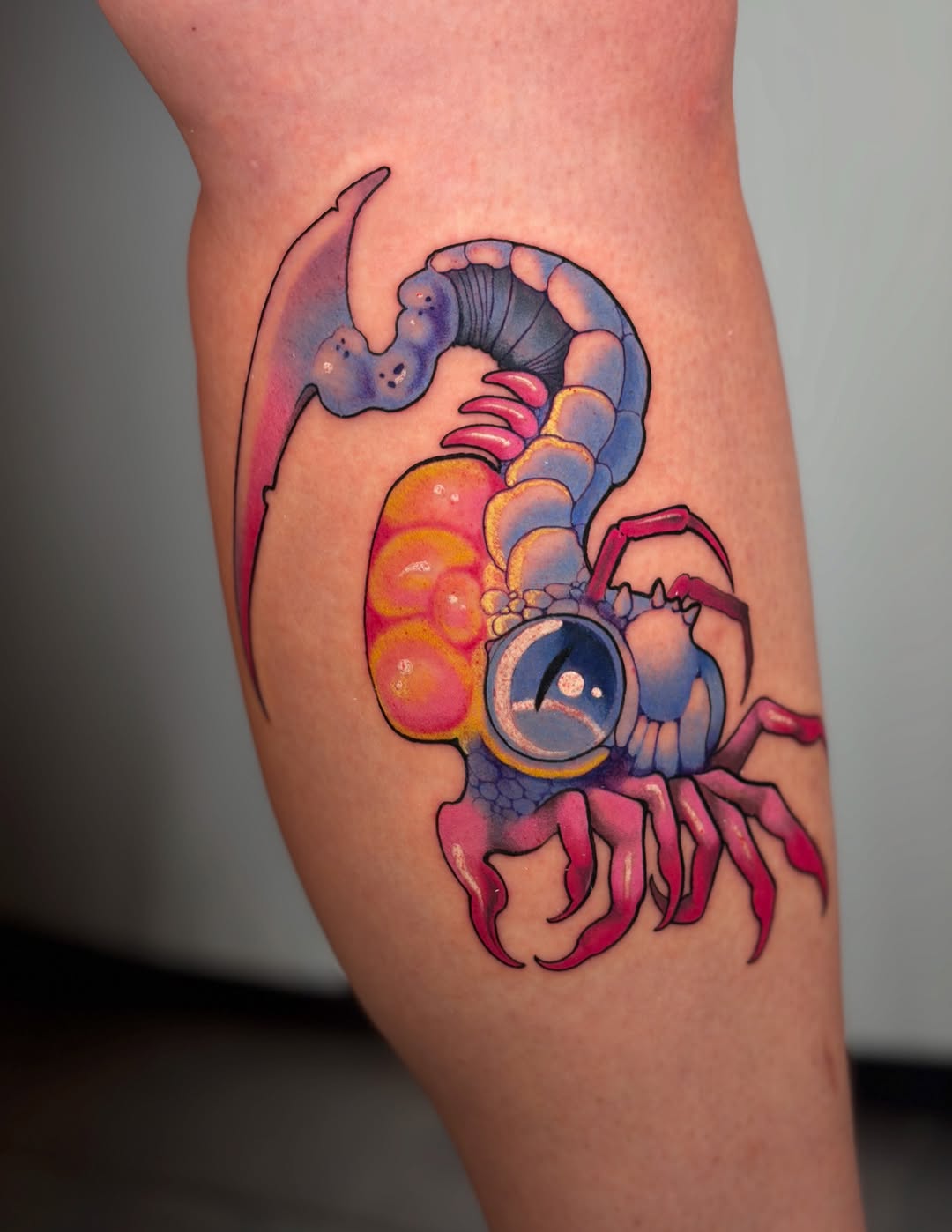 Tattoo by @hongo.azul.tattoos — new_school, illustrative