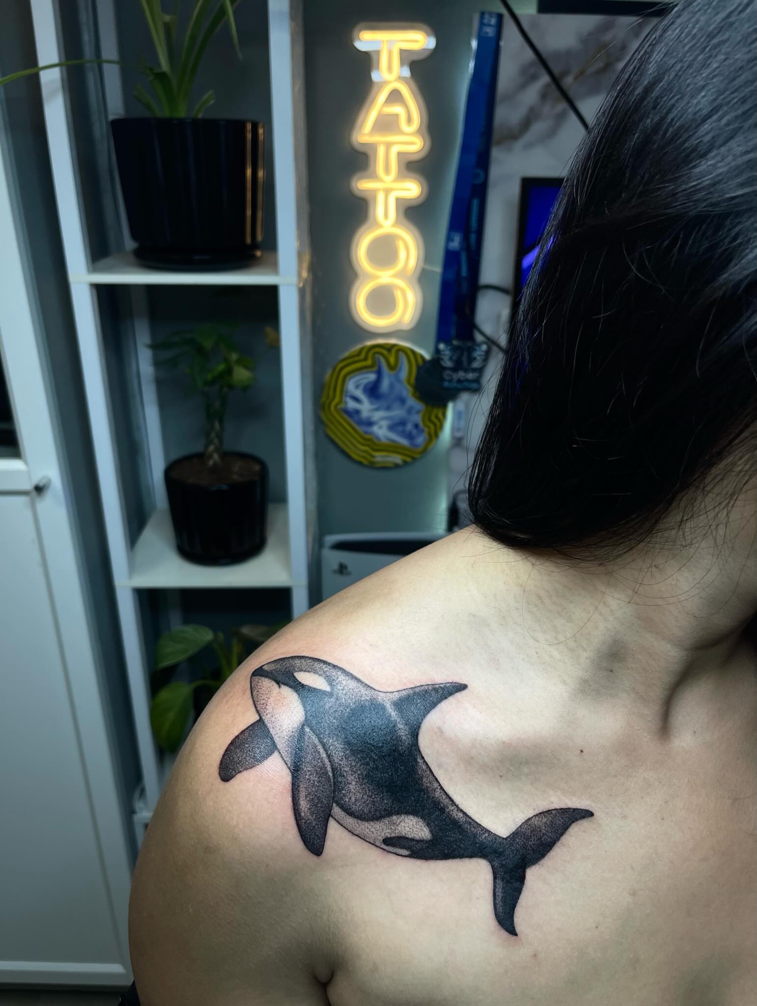Tattoo by @russellefandialan — dotwork
