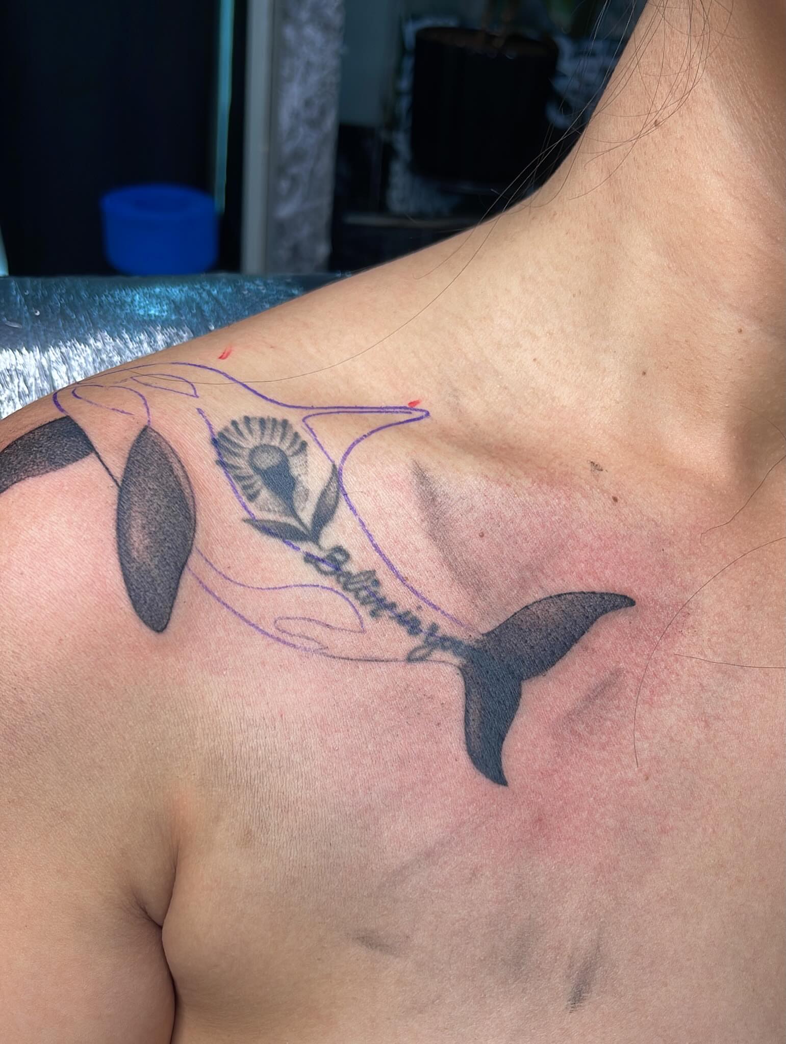Tattoo by @russellefandialan — black_and_grey