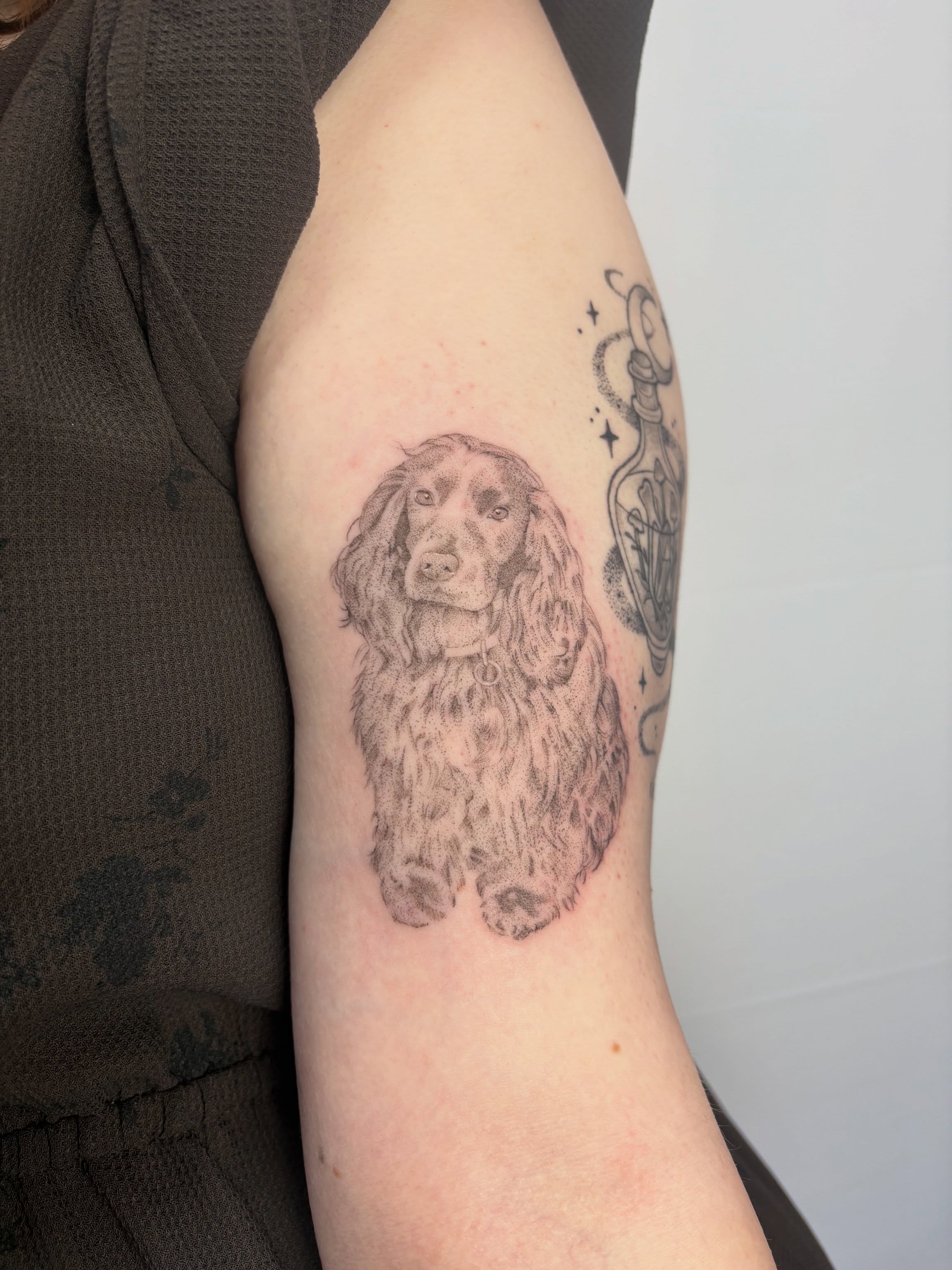 Tattoo by @amberloutattoo — realism
