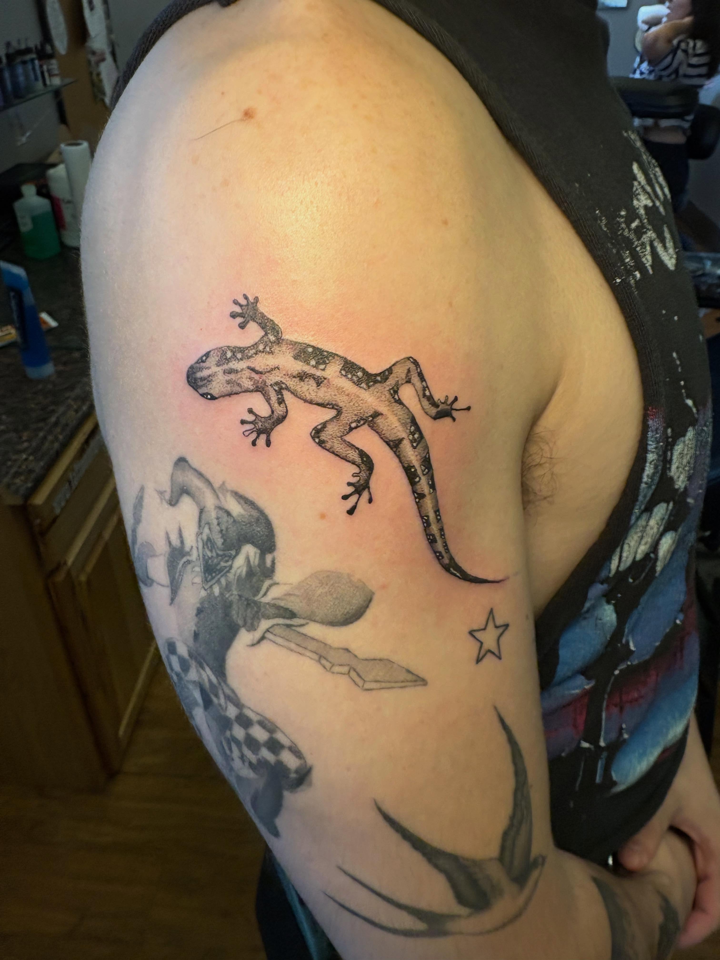 Tattoo by @lukeybtattoo — realism