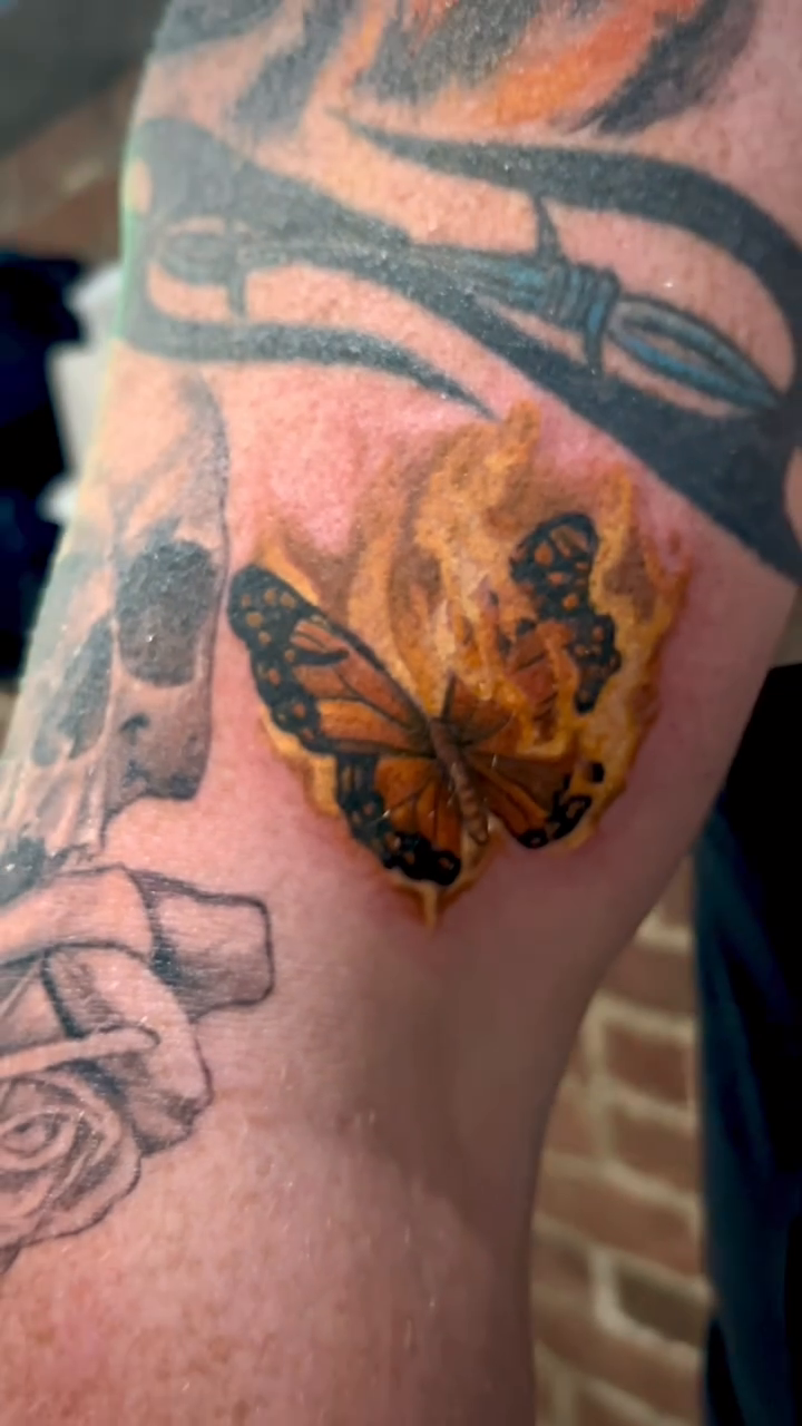 Tattoo by @fridaynighttattoos — realism, black_and_grey