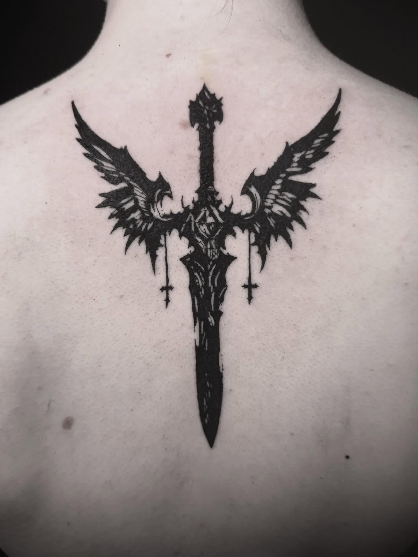 Tattoo by @boniaart — black_and_grey