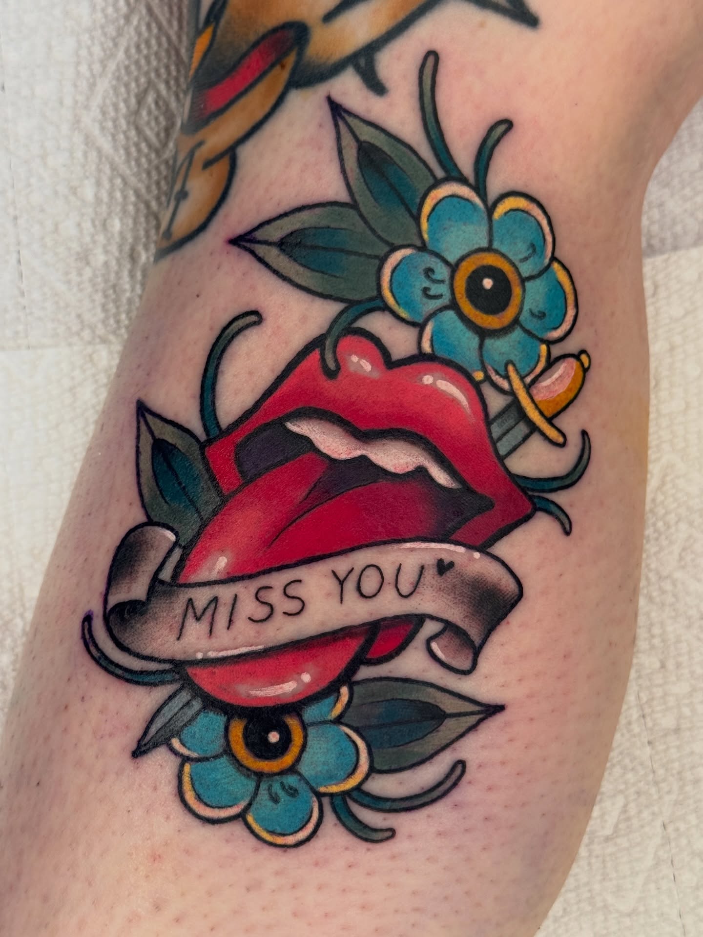 Tattoo by @41tat2angel — american_traditional