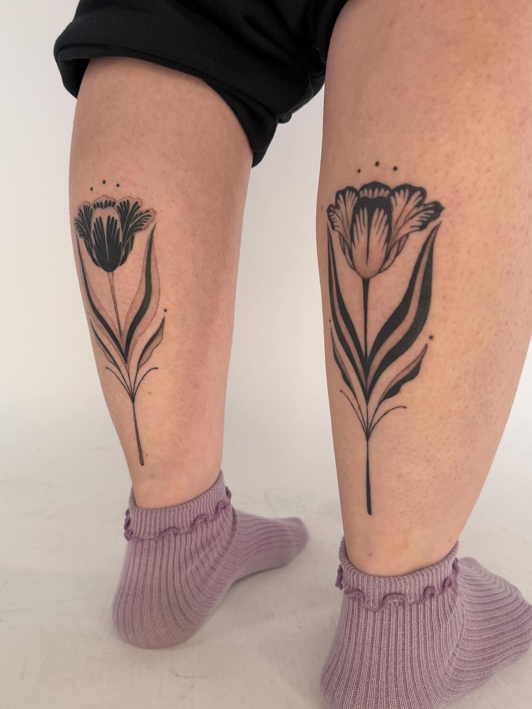 Tattoo by @leahramosink — fine_line, black_and_grey