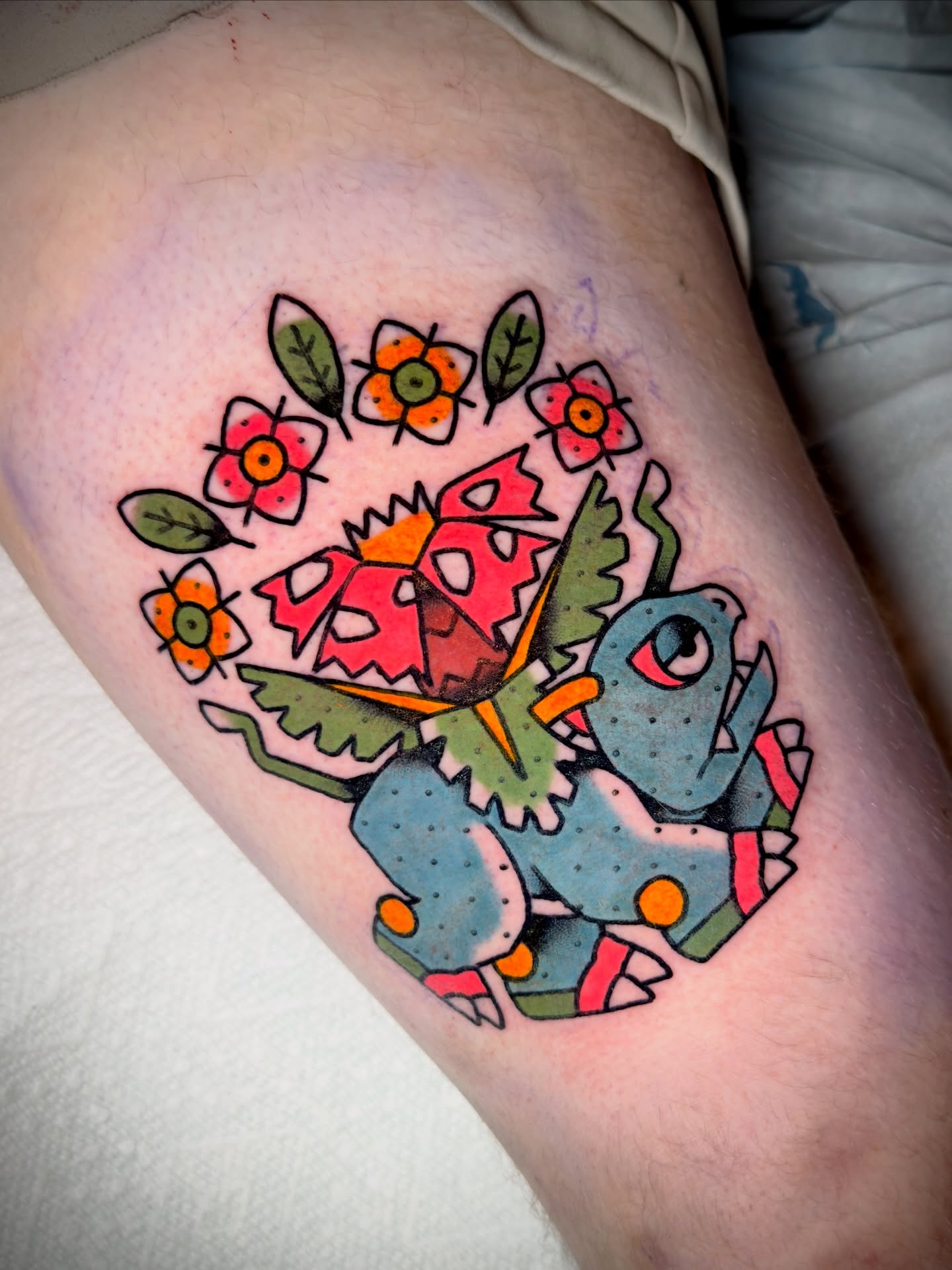 Tattoo by @_losifer — new_school, illustrative