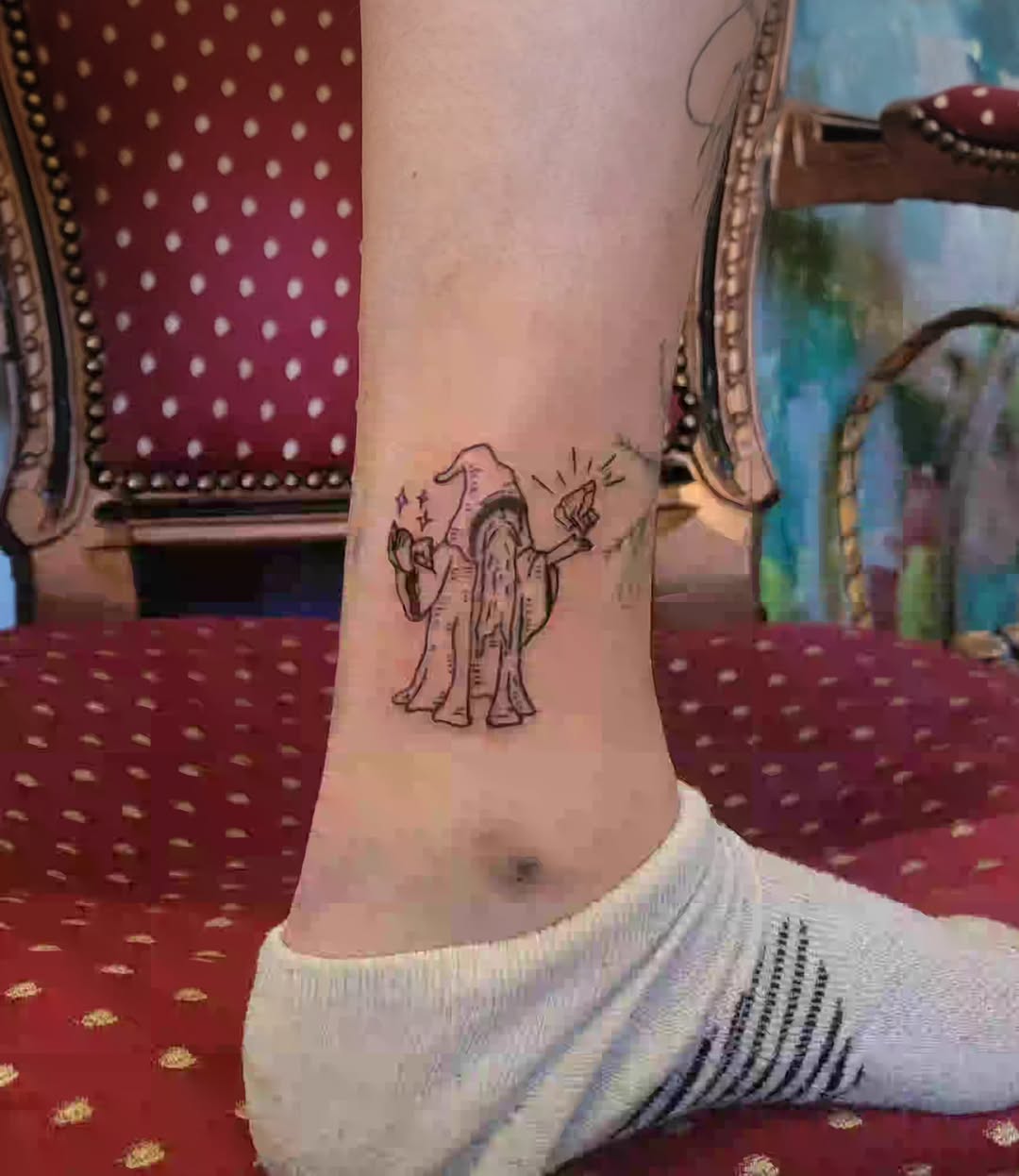 Tattoo by @satyrtattoos β dotwork