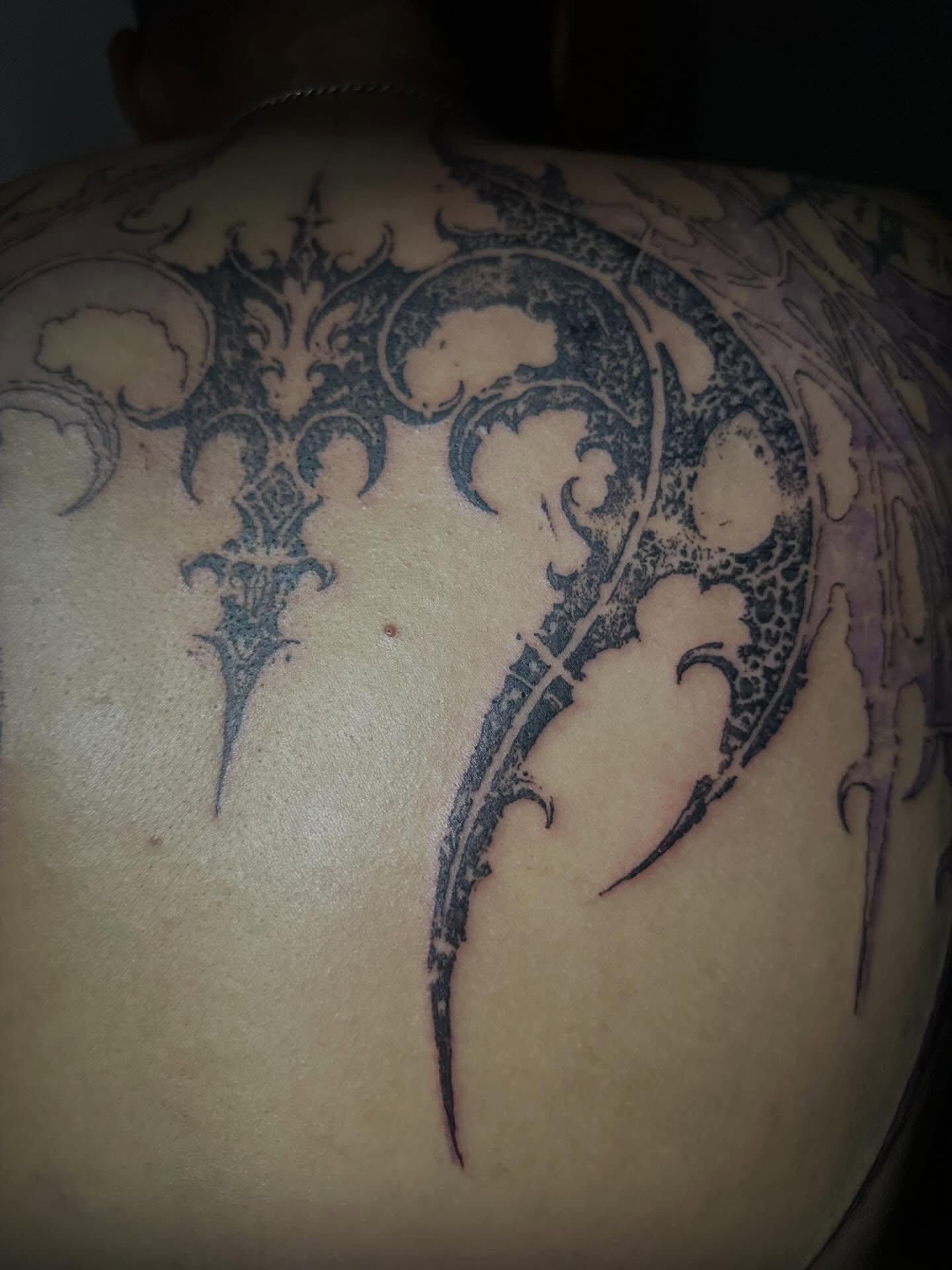 Tattoo by @blacklagoon___ — ornamental