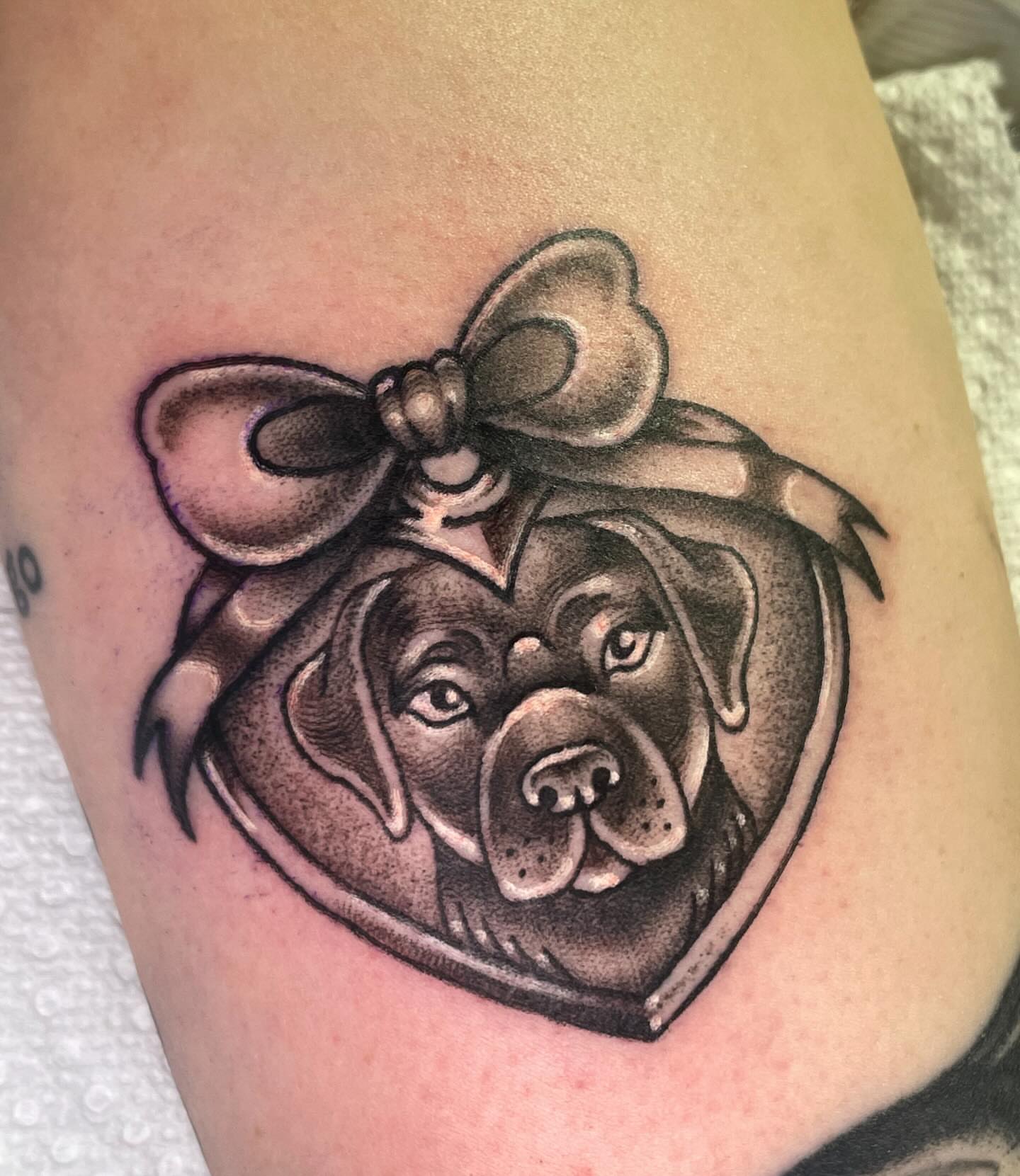 Tattoo by @ek_badboy — black_and_grey, realism