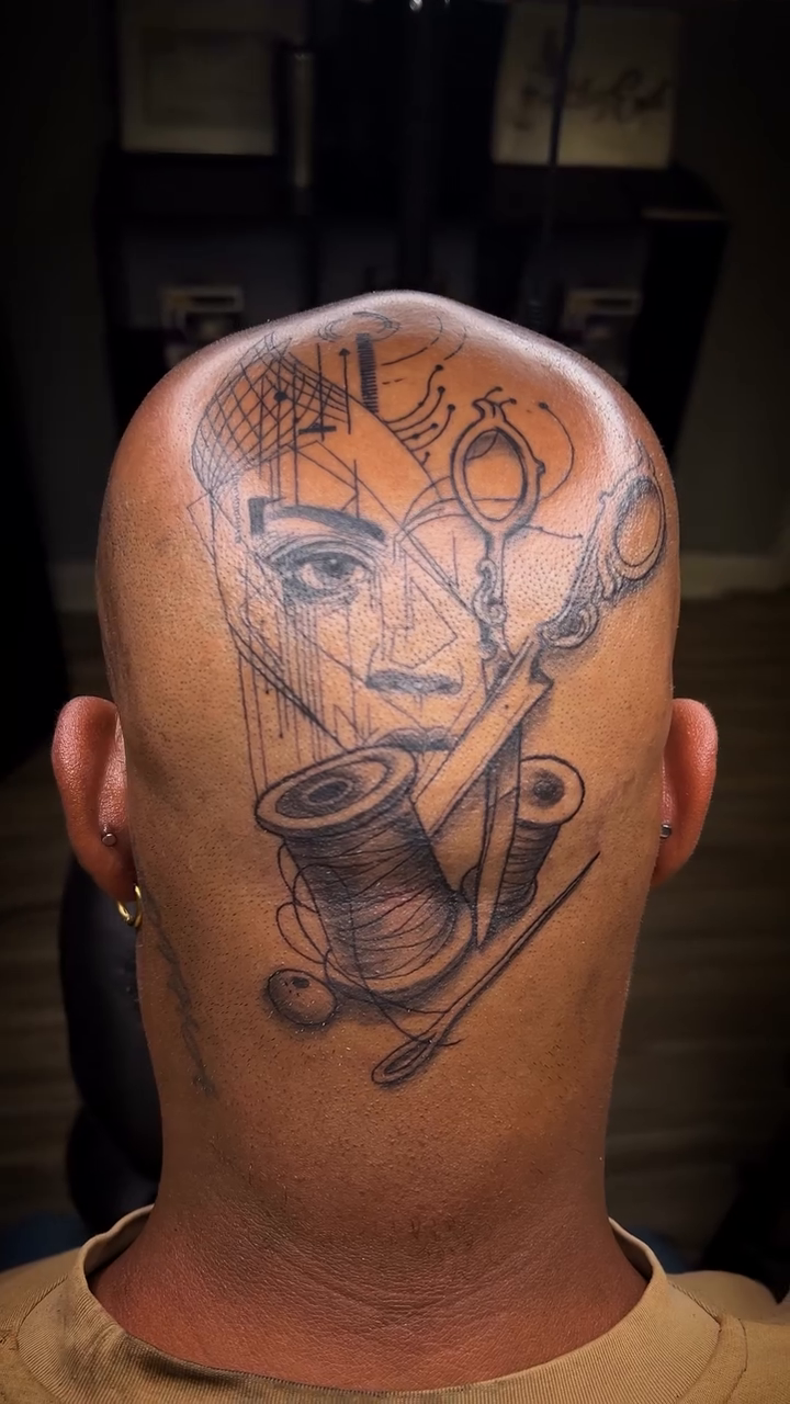 Tattoo by @inksclusive — realism, black_and_grey